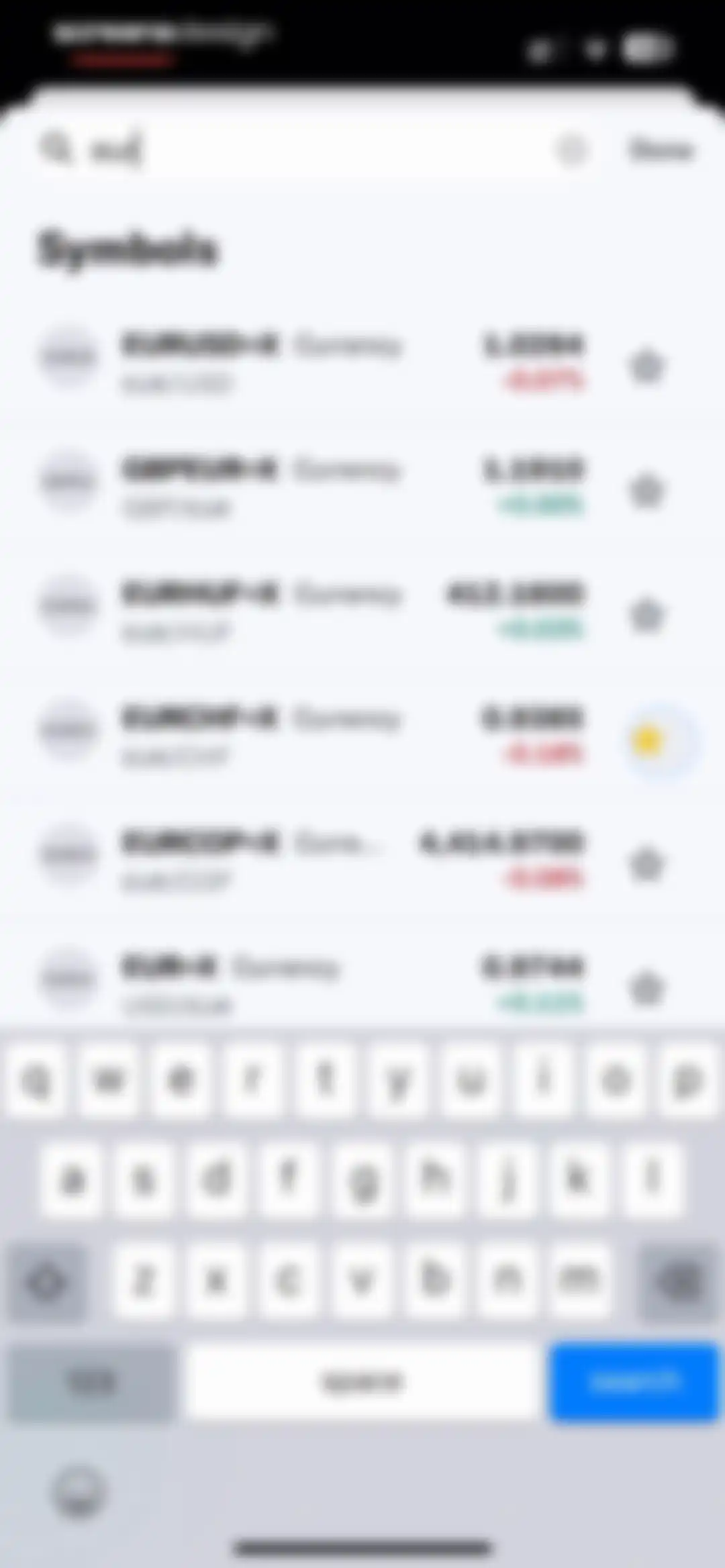 Yahoo Finance: Stocks, Markets screen 121