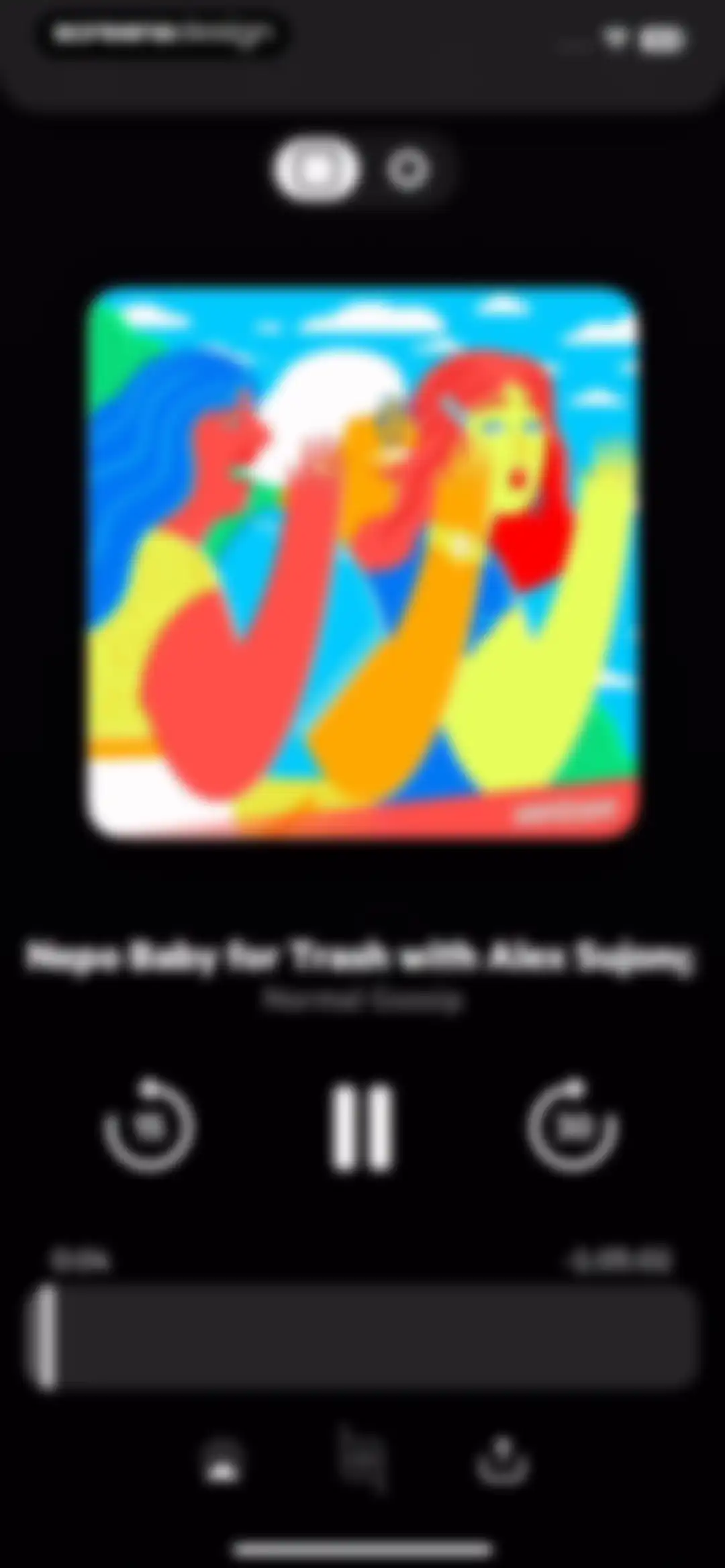 Castro: Podcast App & Player screen 58
