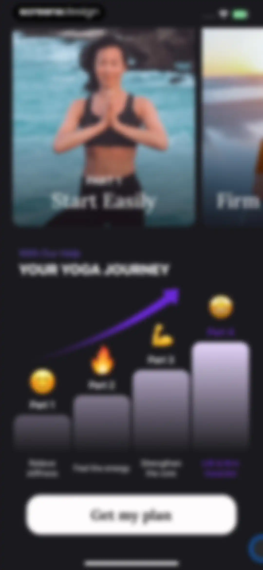 Yoga for Beginners, Pilates+ screen 41