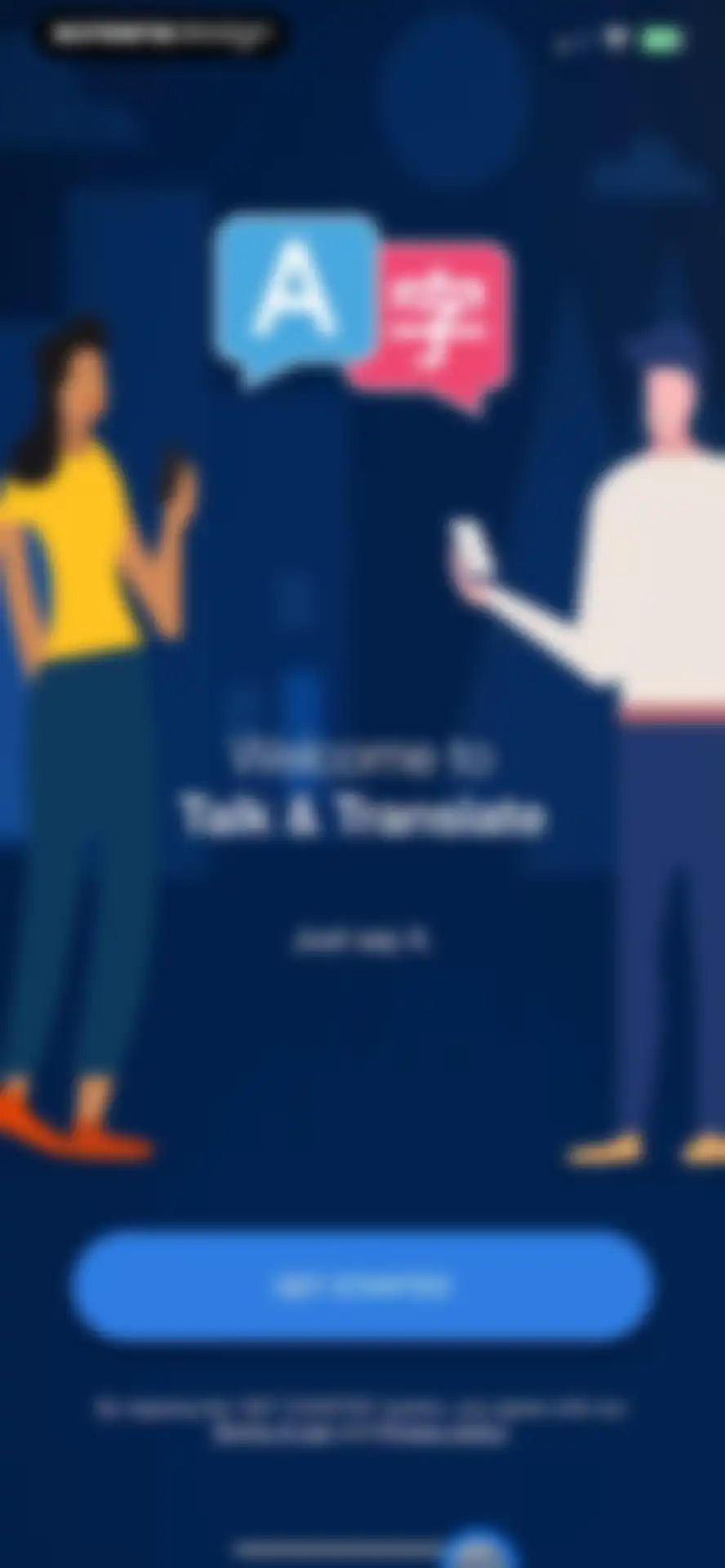Talk & Translate AI Translator screen 2