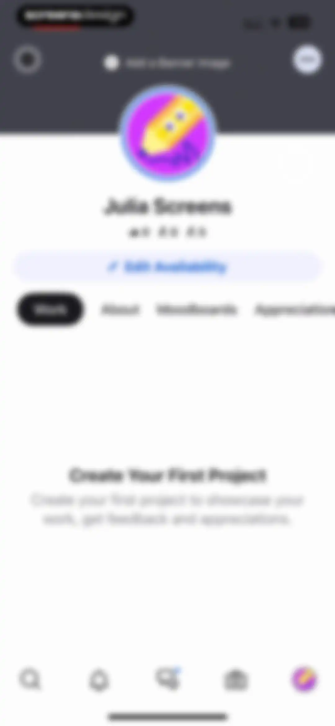 Behance – Creative Portfolios screen 145