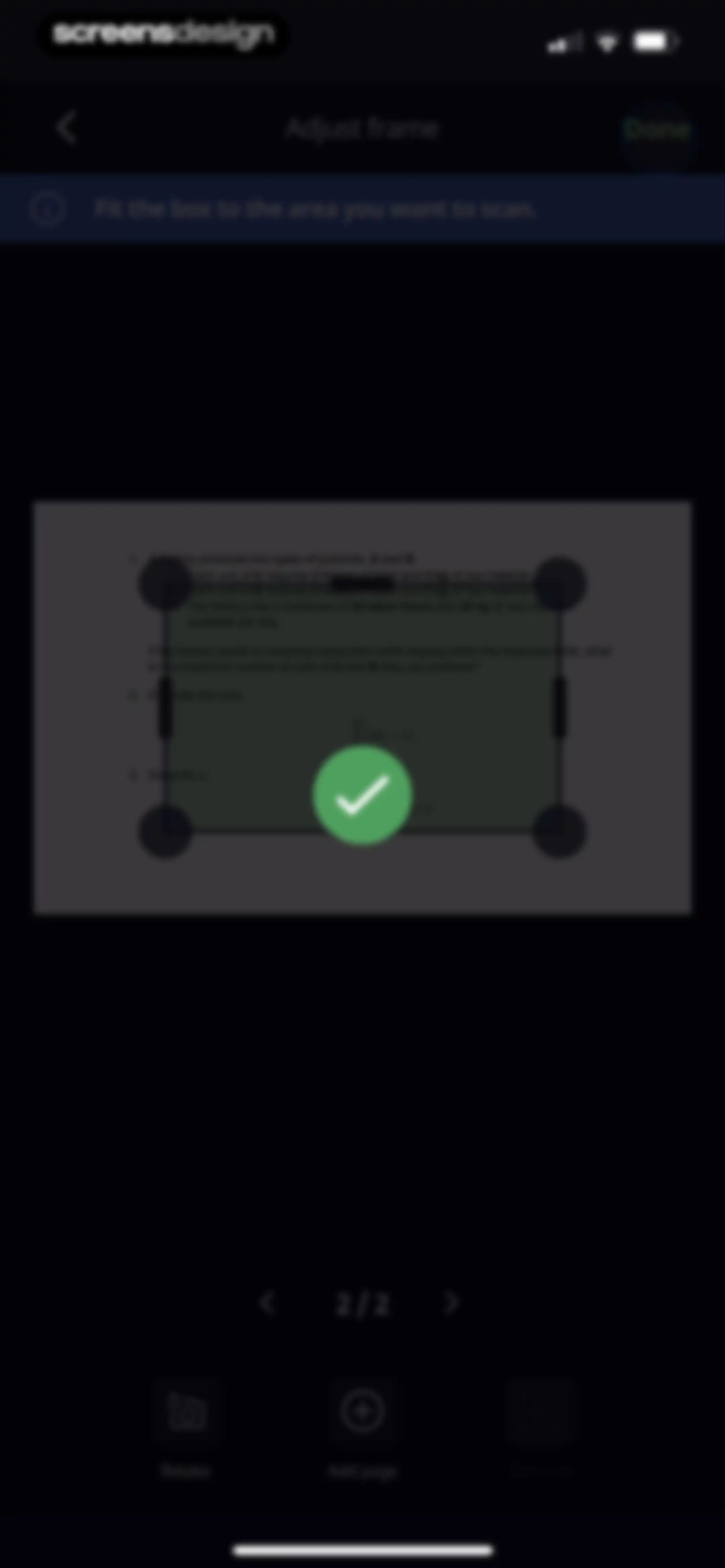 Scan to PDF－Document Scanner screen 18
