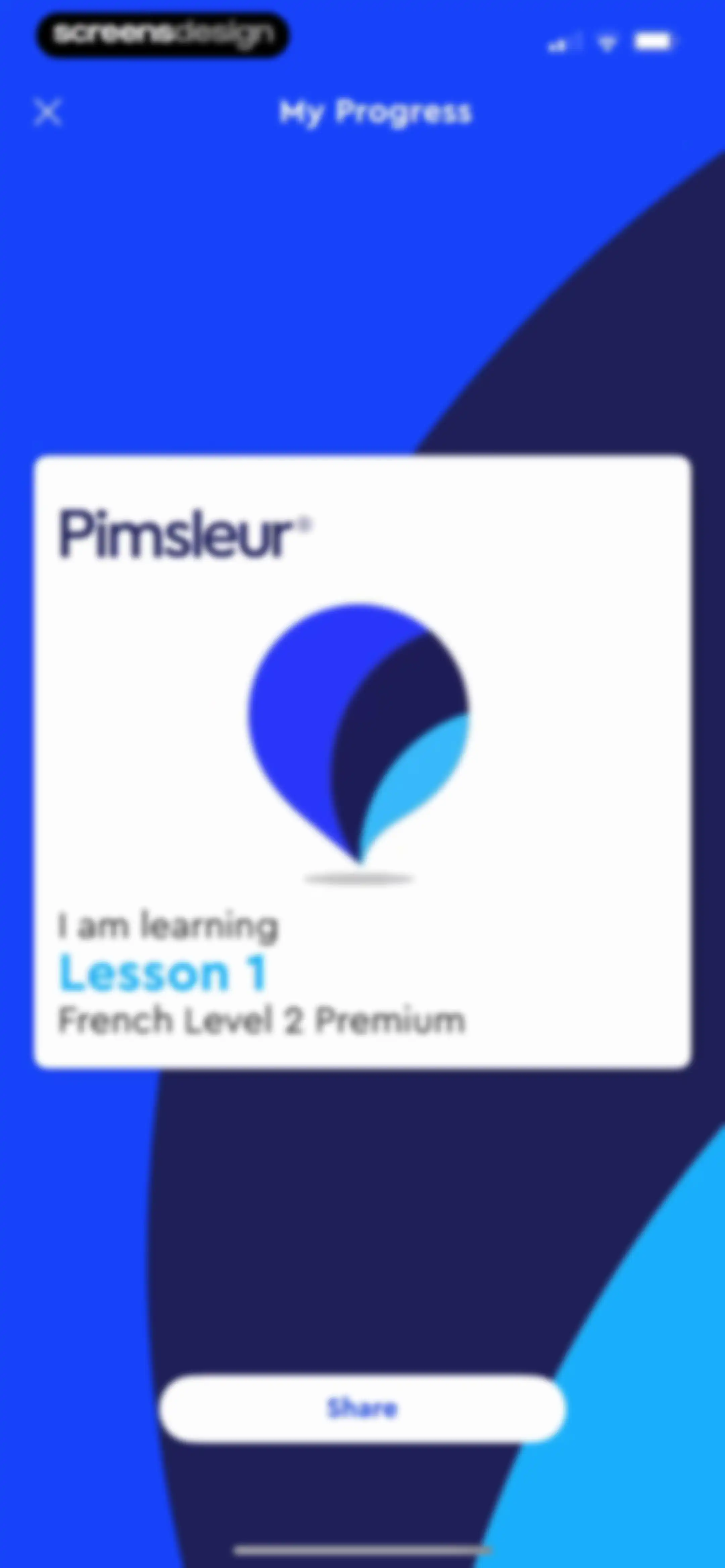 Pimsleur | Language Learning screen 201