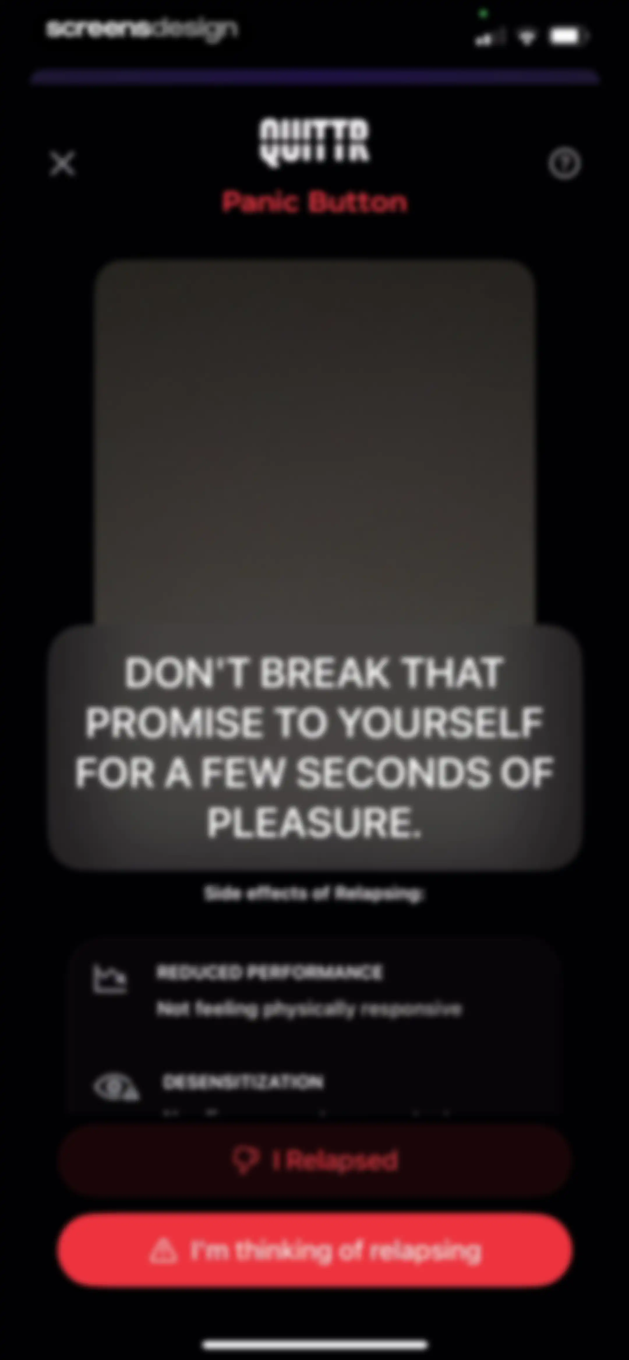 QUITTR - Break Free Now screen 118