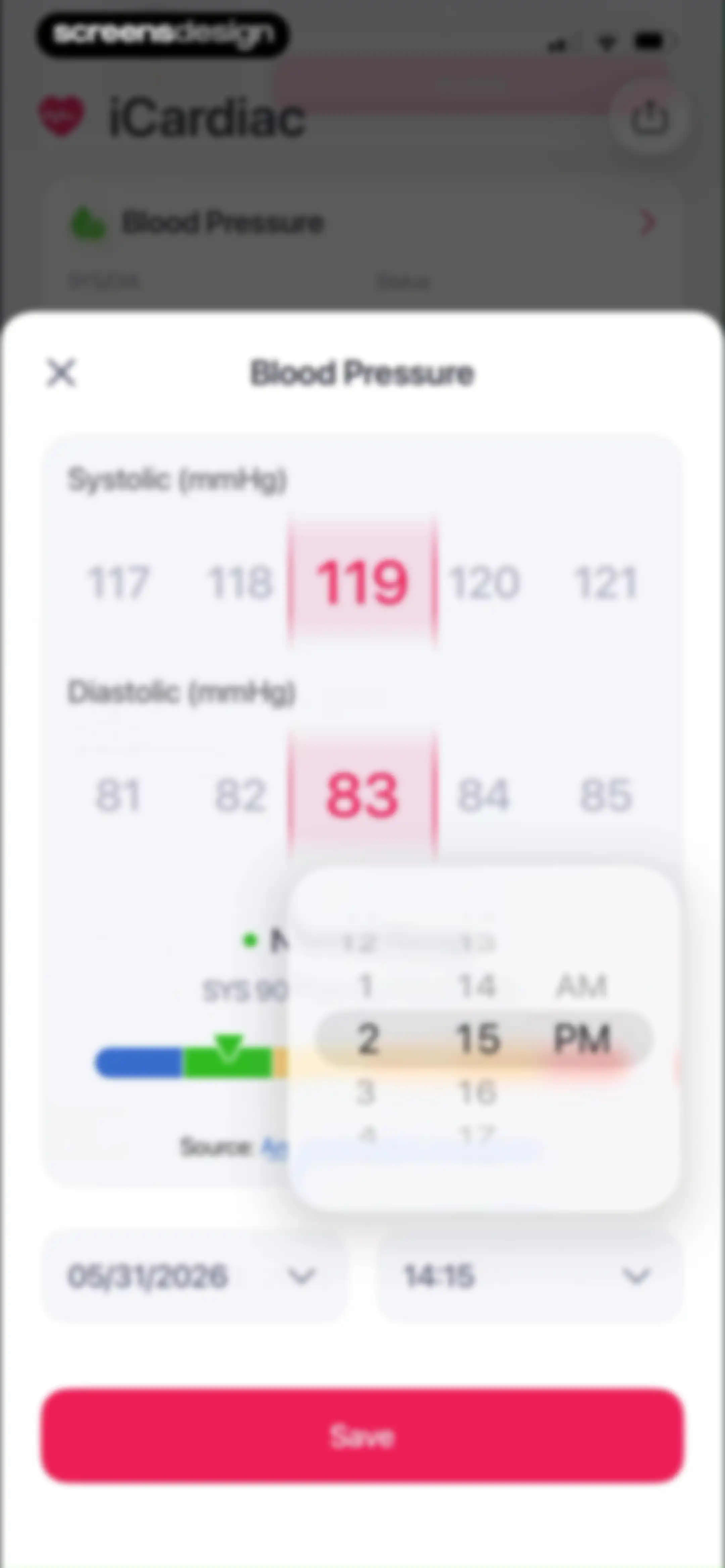 iCardiac: Heart Rate & Health screen 32