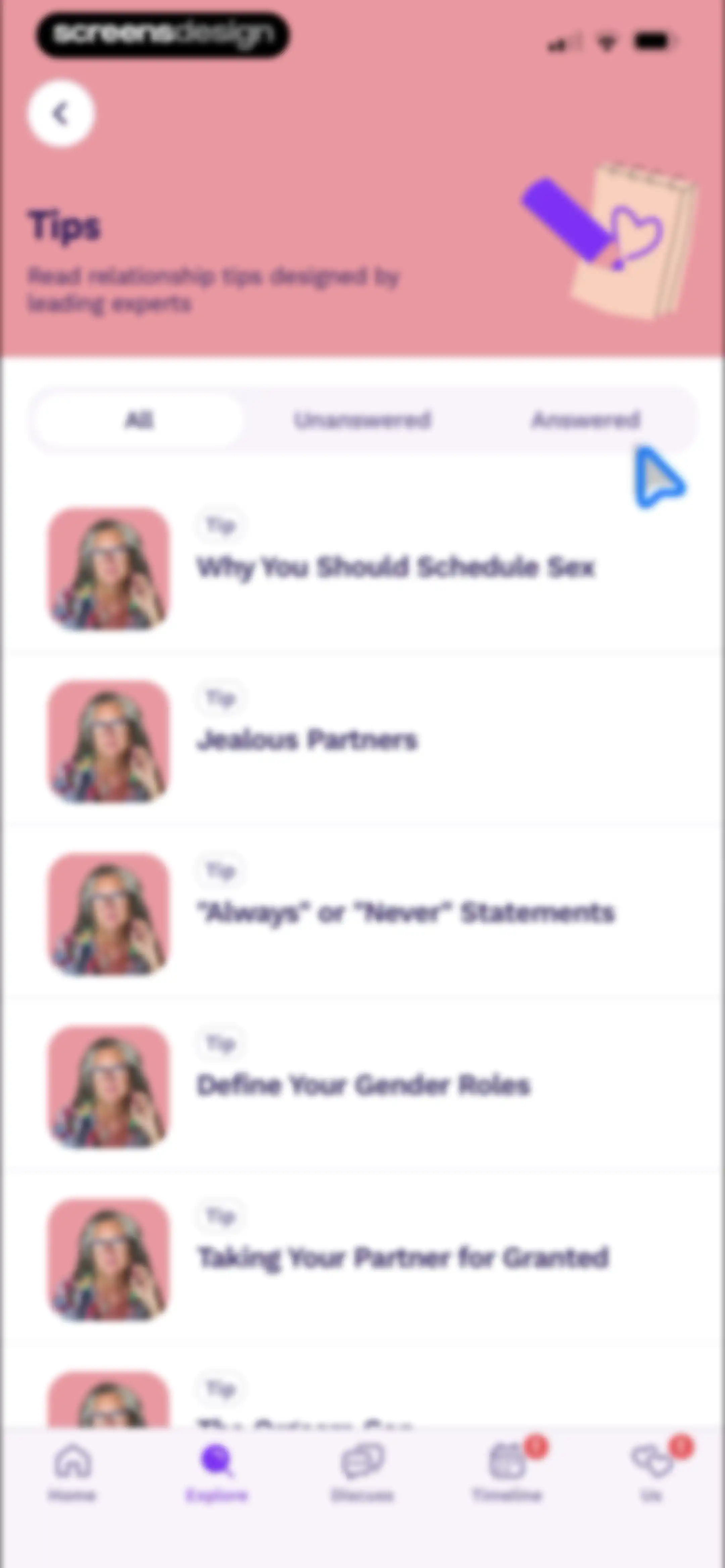 Paired: Couples & Relationship screen 104