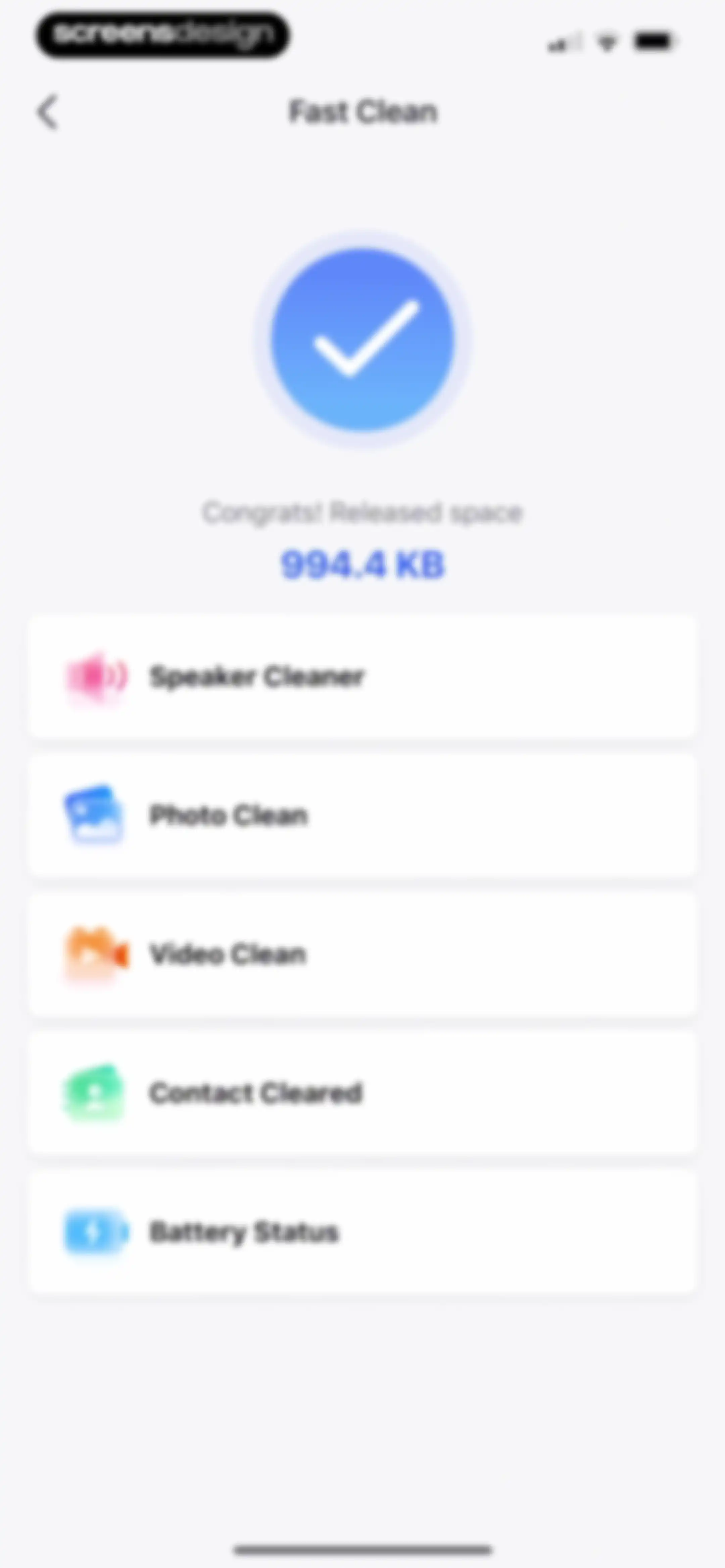 CleanerGo: Free up space screen 22