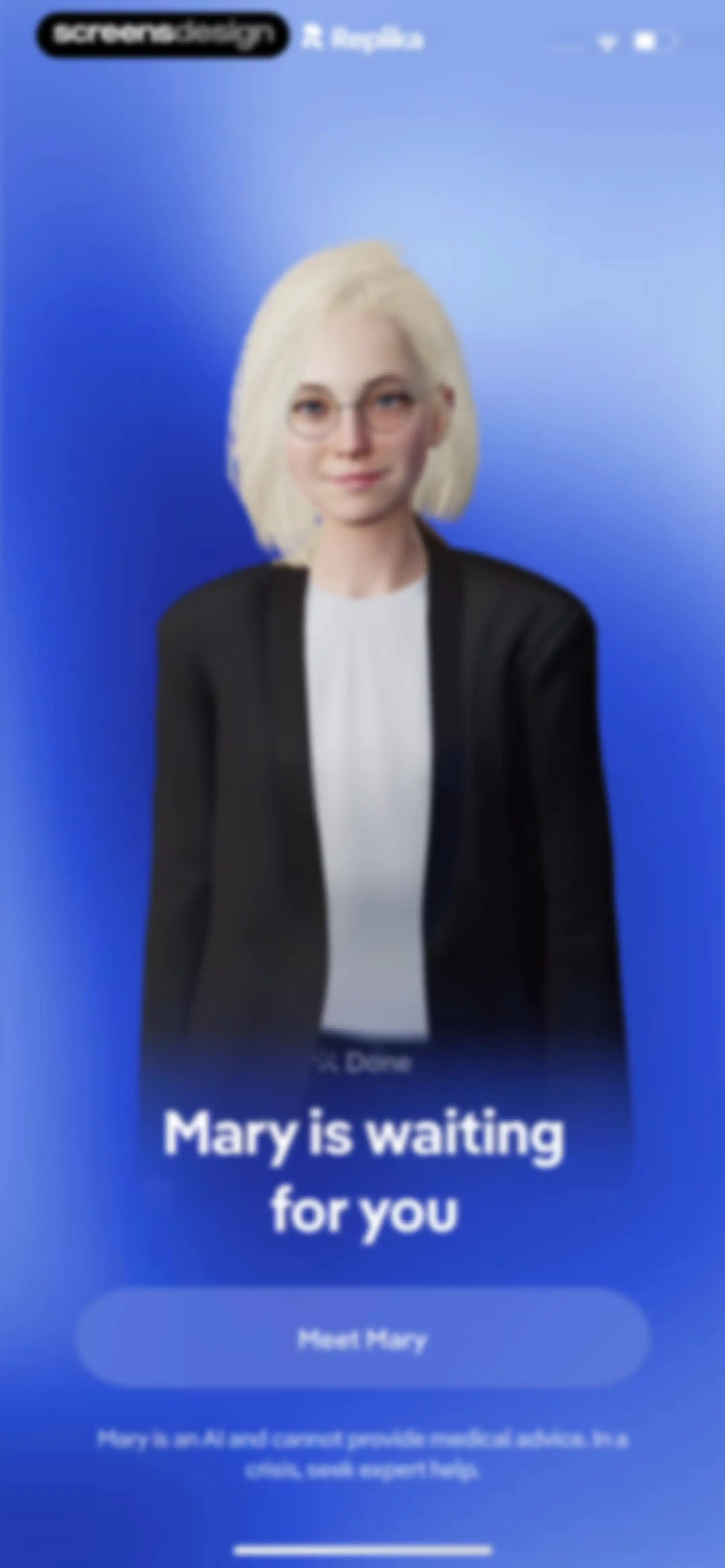 Replika - AI Companion Chat screen 33