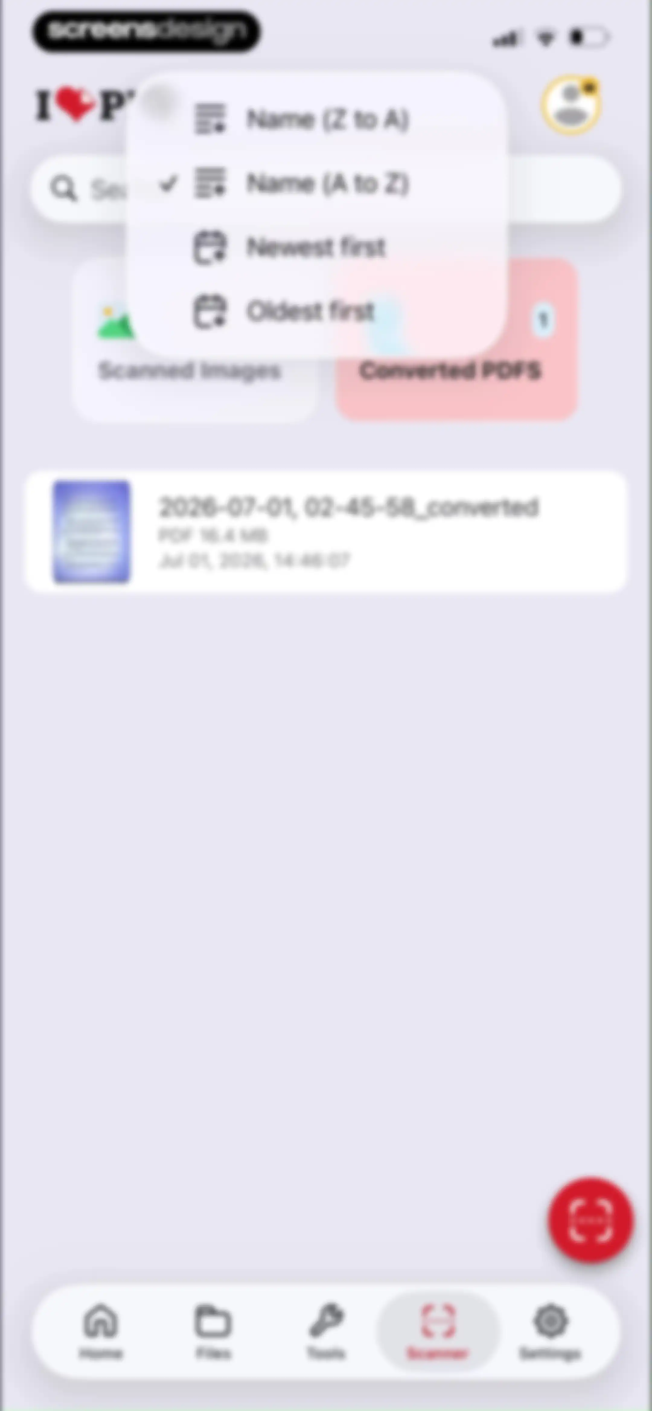 iLovePDF - PDF Editor & Scan screen 138
