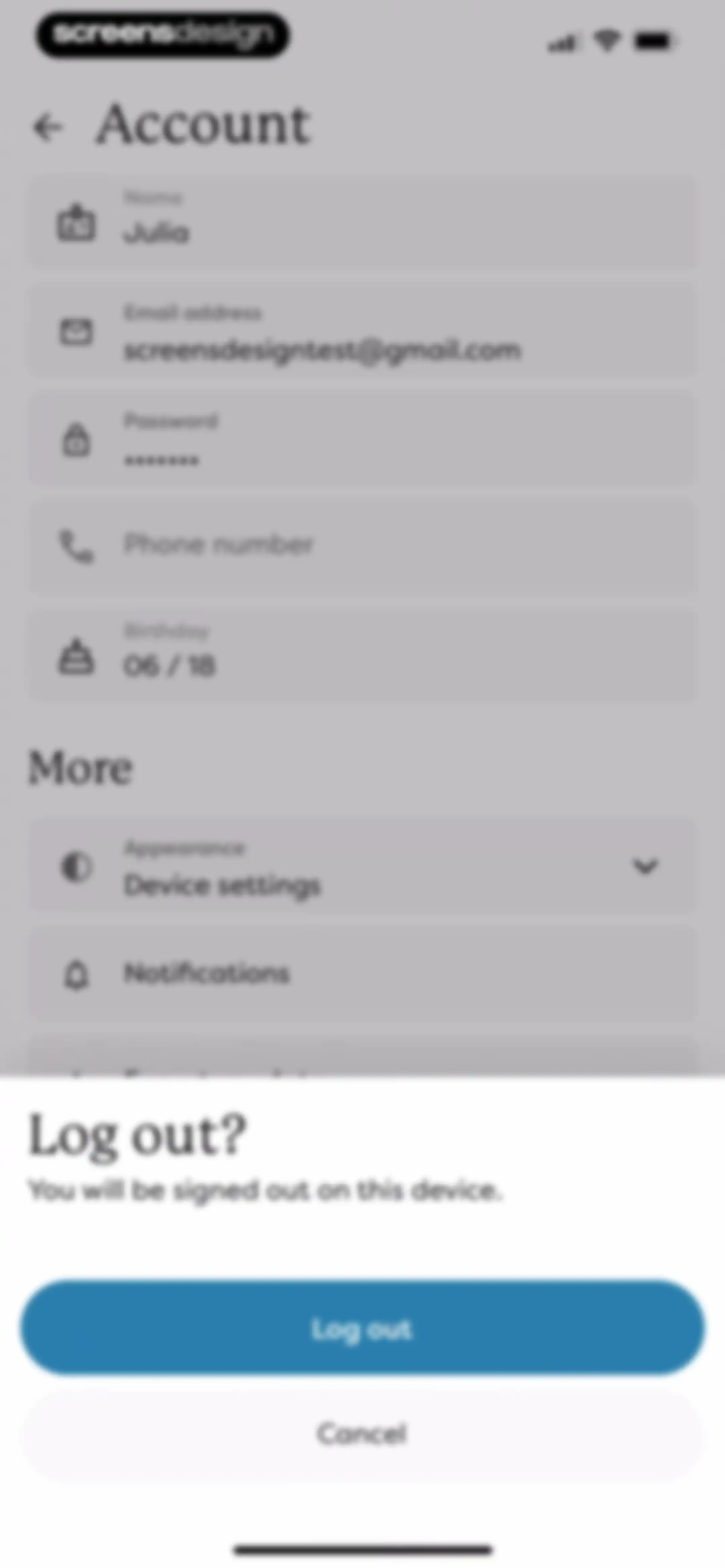 Skylight App screen 92