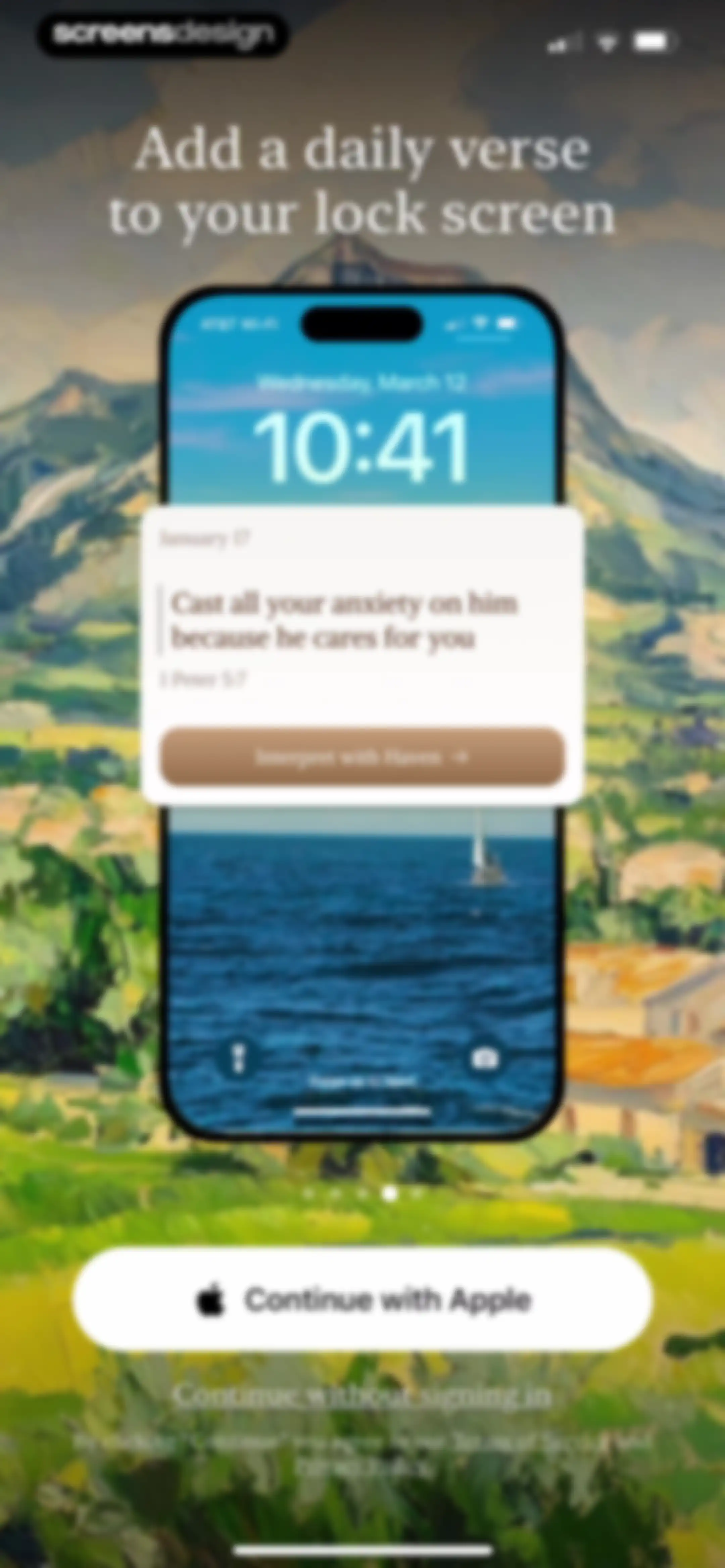 Haven - Bible Chat screen 5