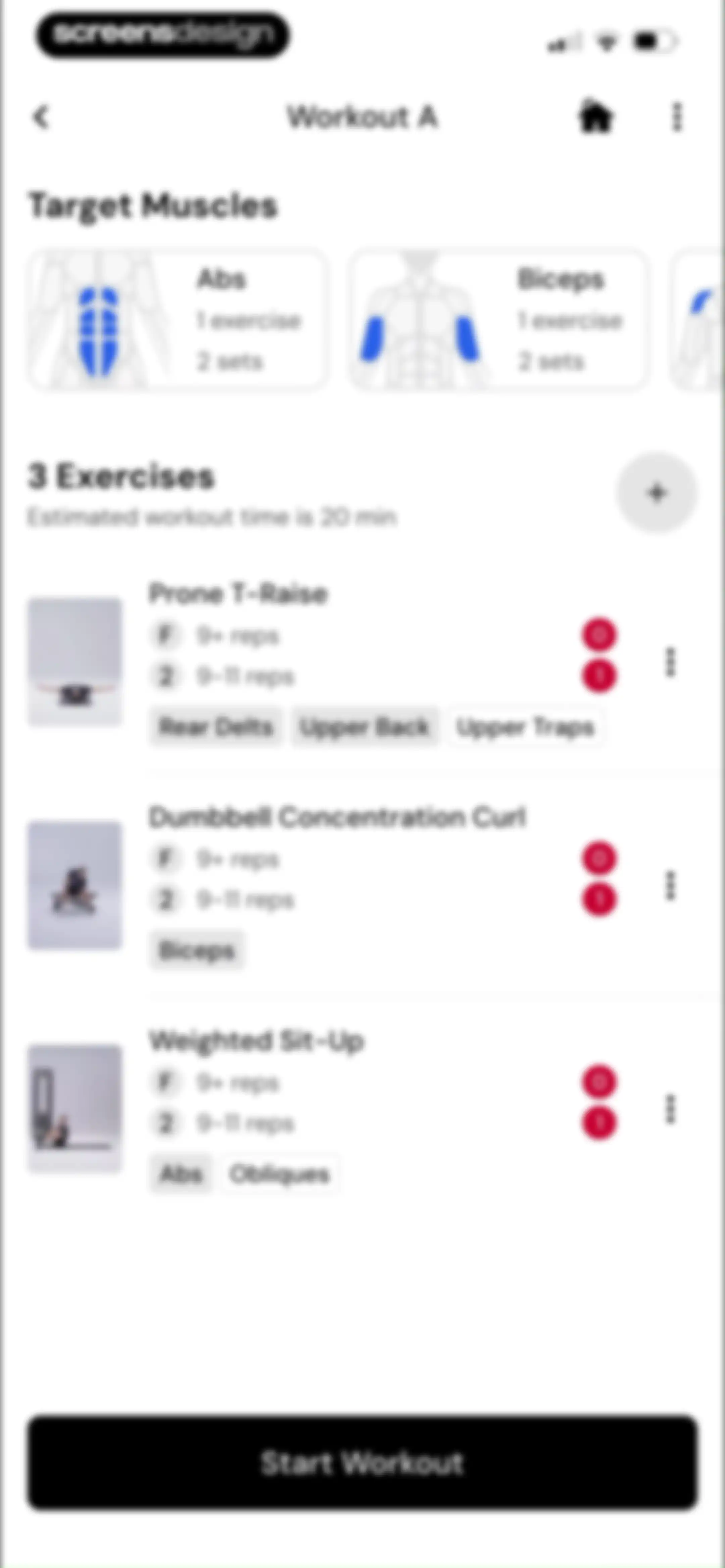 MacroFactor Workouts - Tracker screen 70