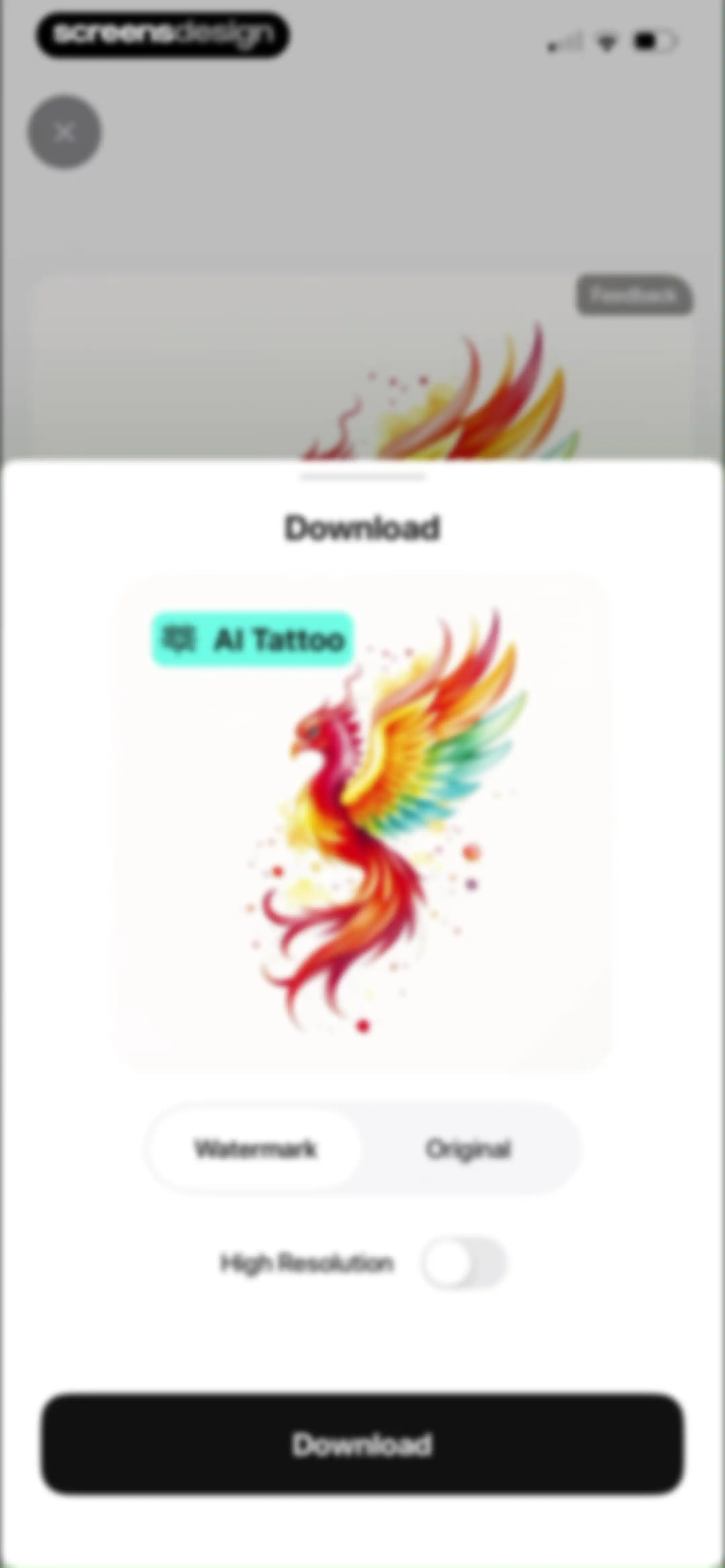 Tattoo AI Design Generator－Ink screen 20