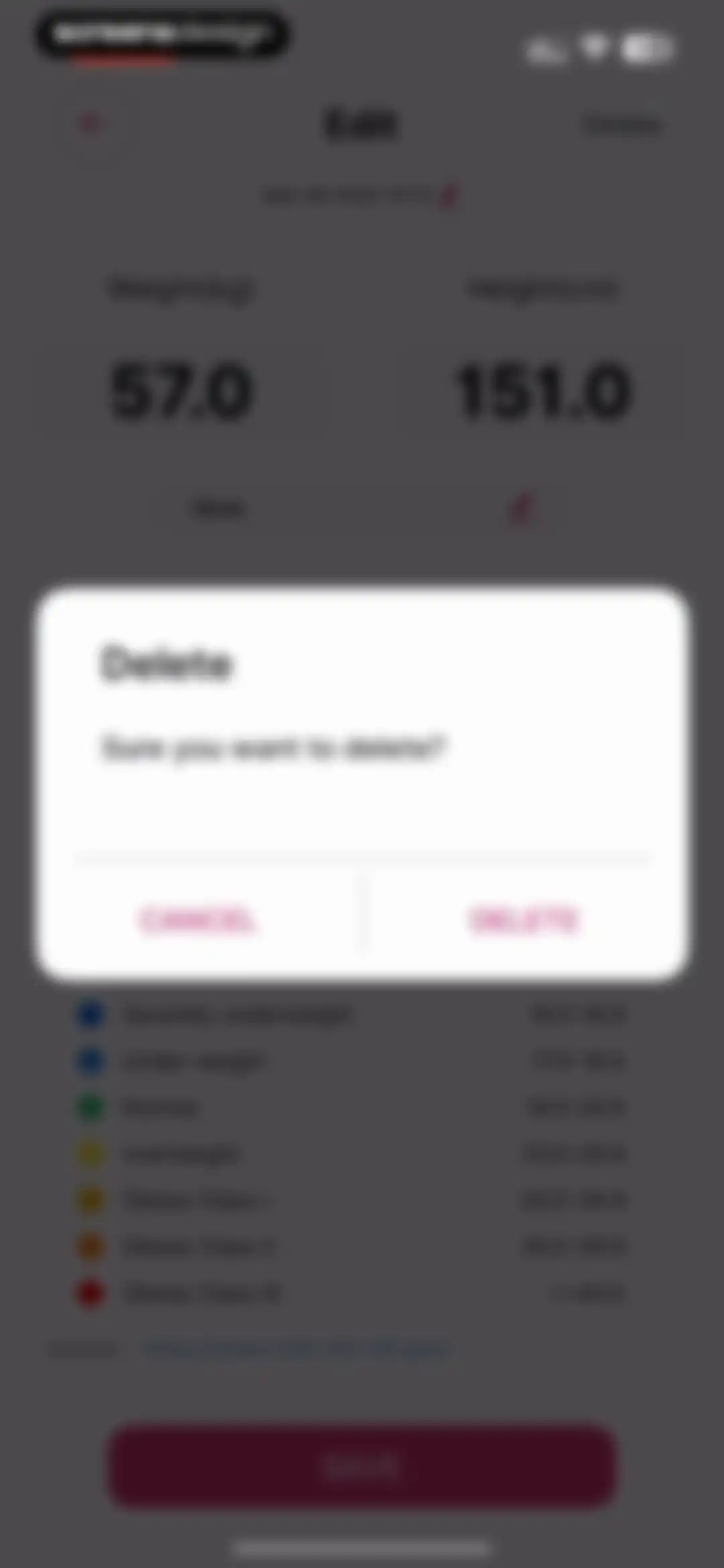 Blood Pressure-Monitor Tracker screen 79