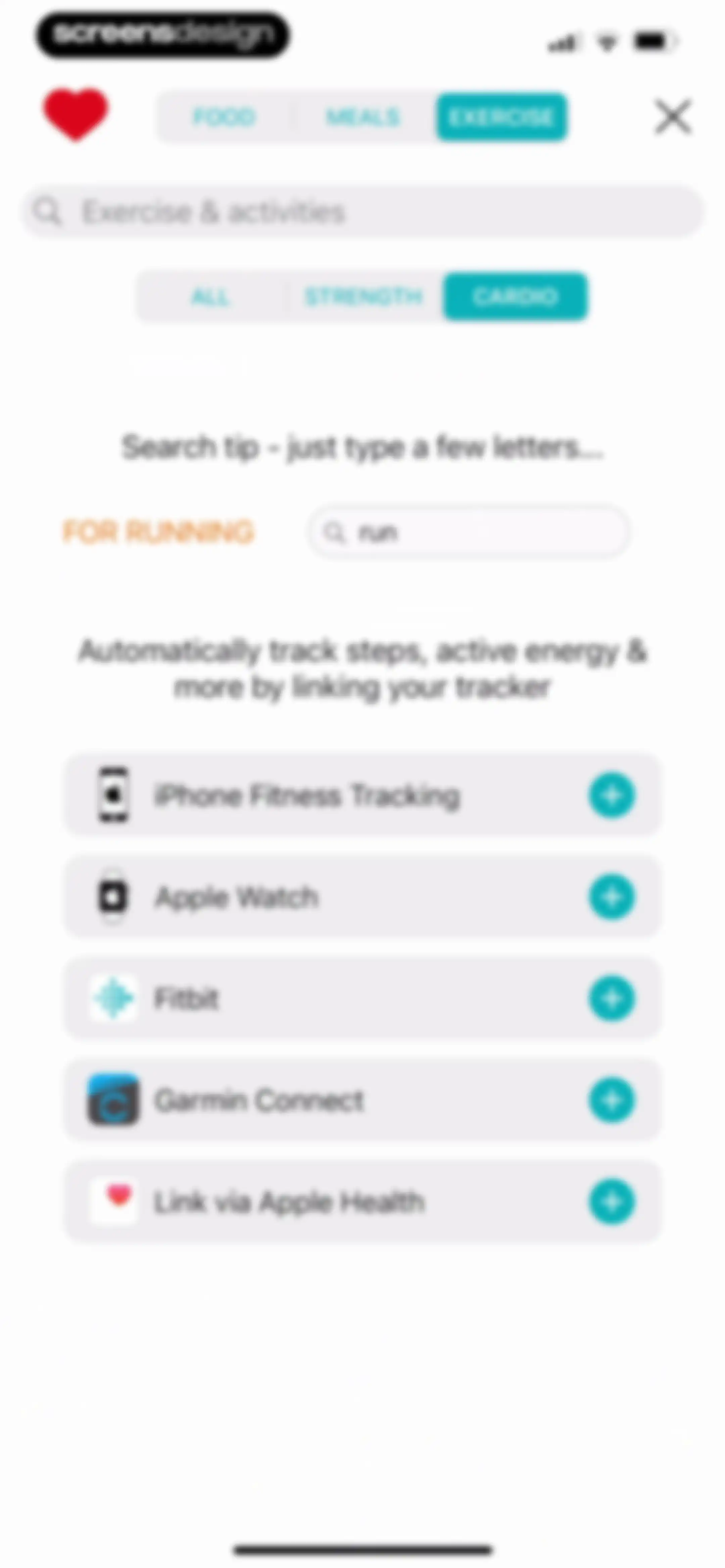 Calorie Counter + screen 72
