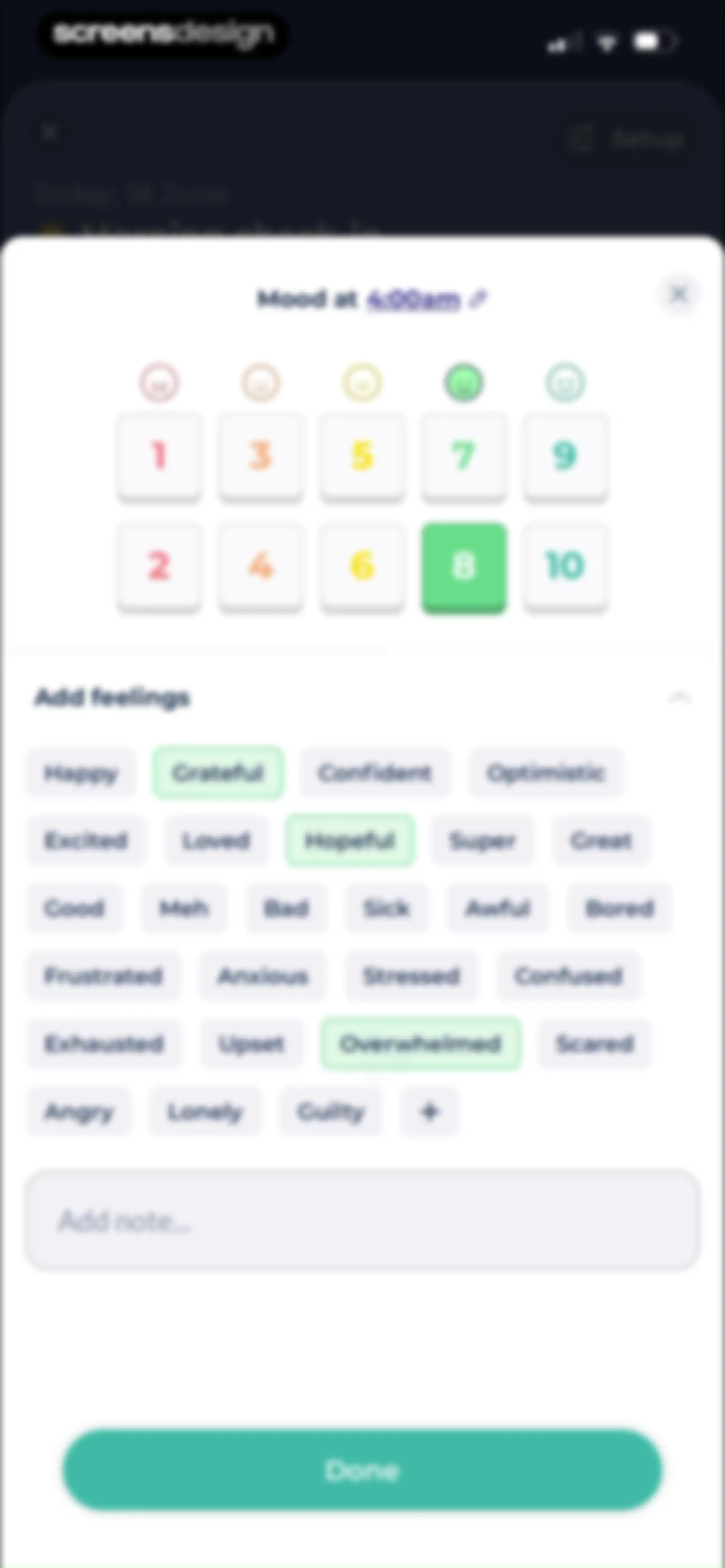 Bearable - Symptom Tracker screen 35
