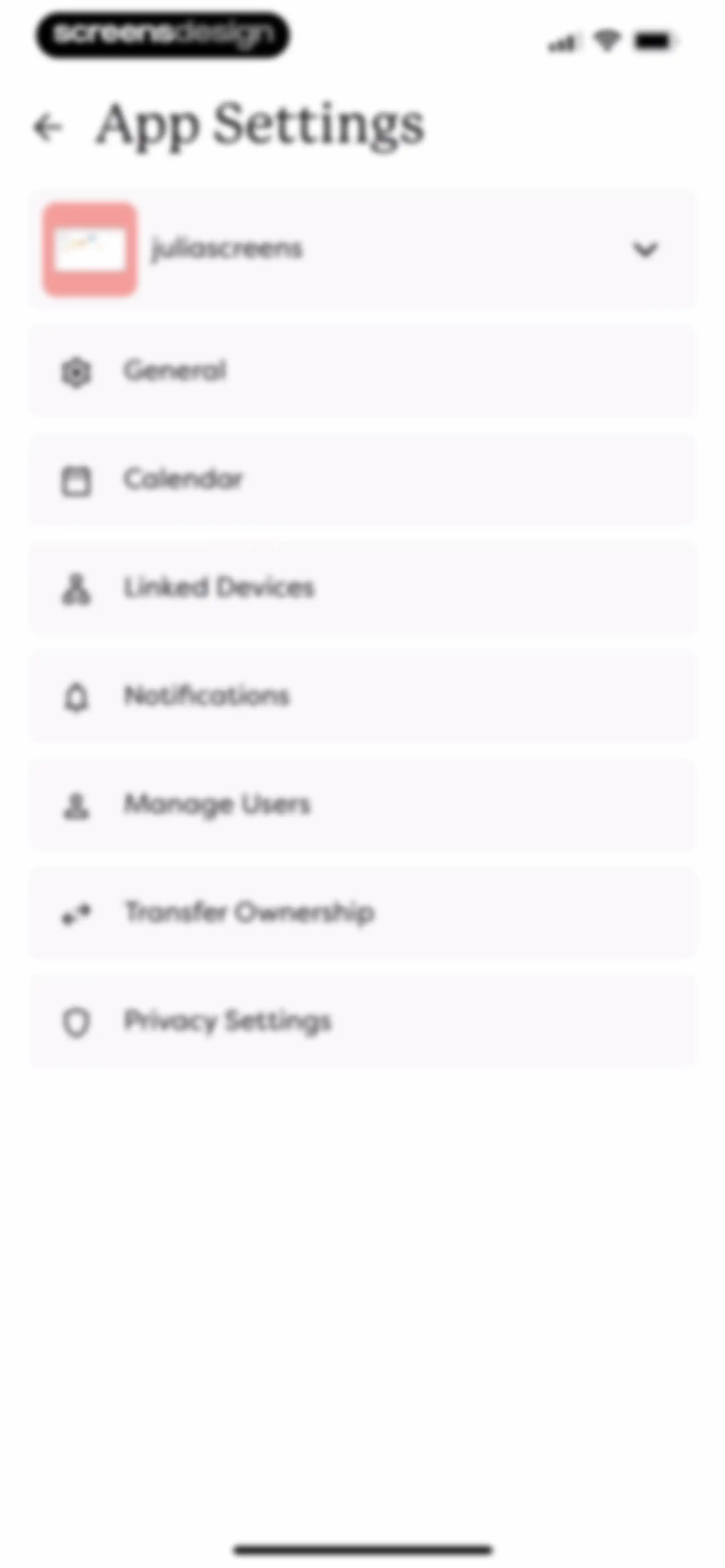 Skylight App screen 100