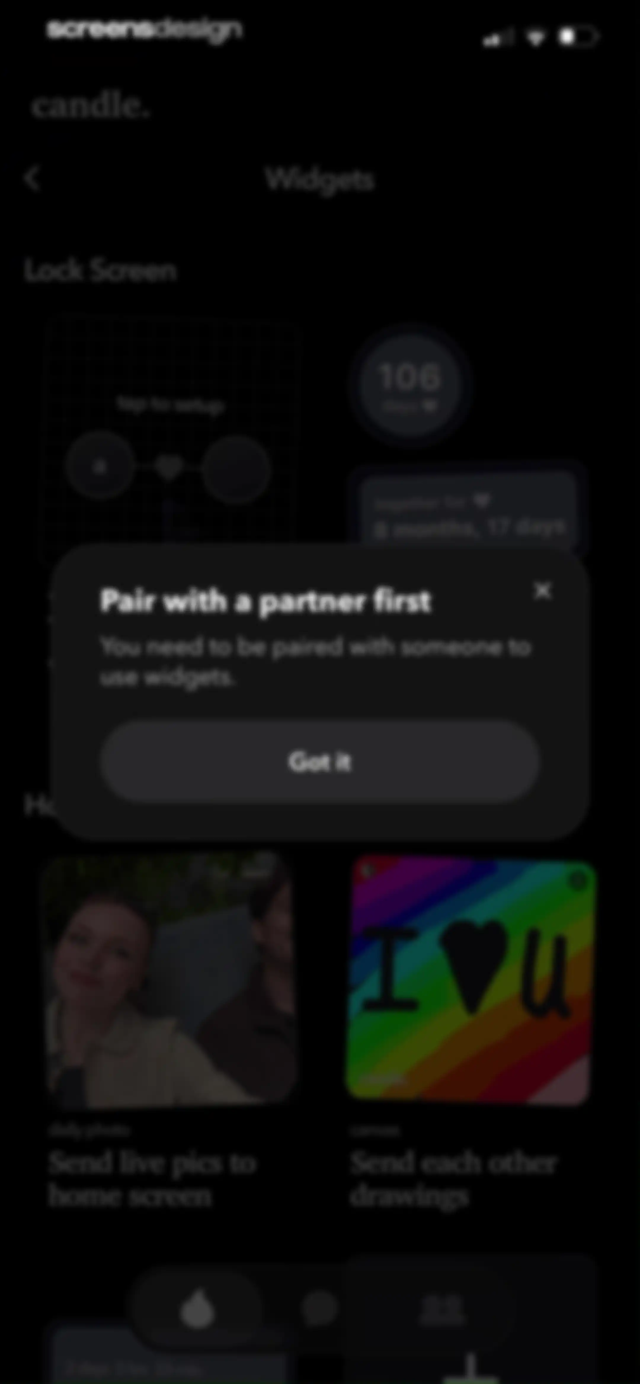 Candle: Couples & Relationship screen 73
