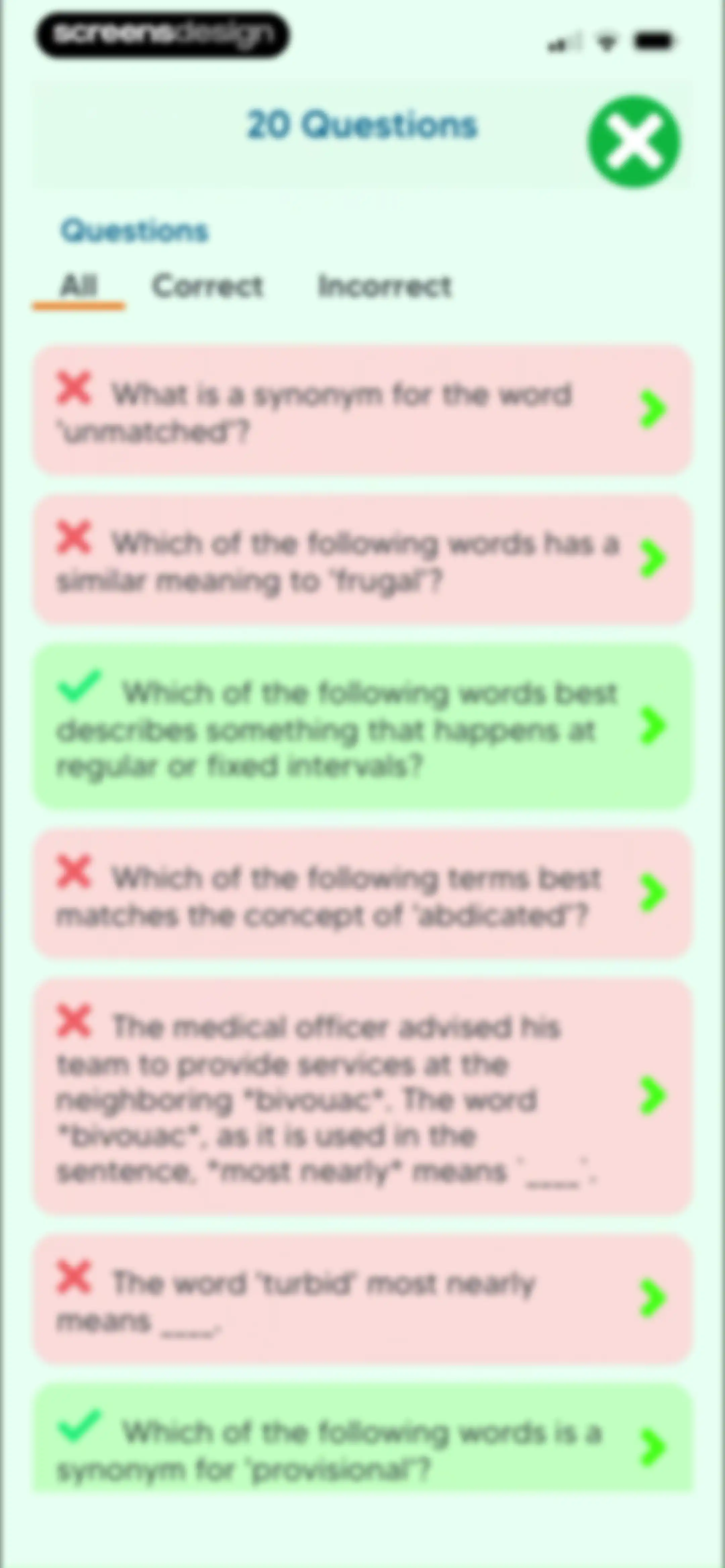ASVAB Practice Test 2026: Prep screen 36