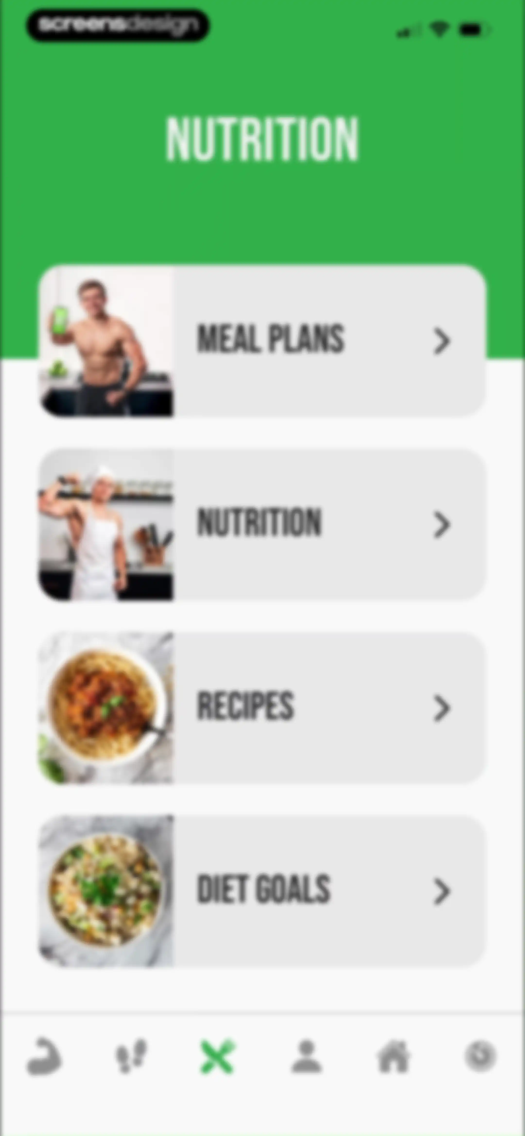 90 Day Challenge screen 73