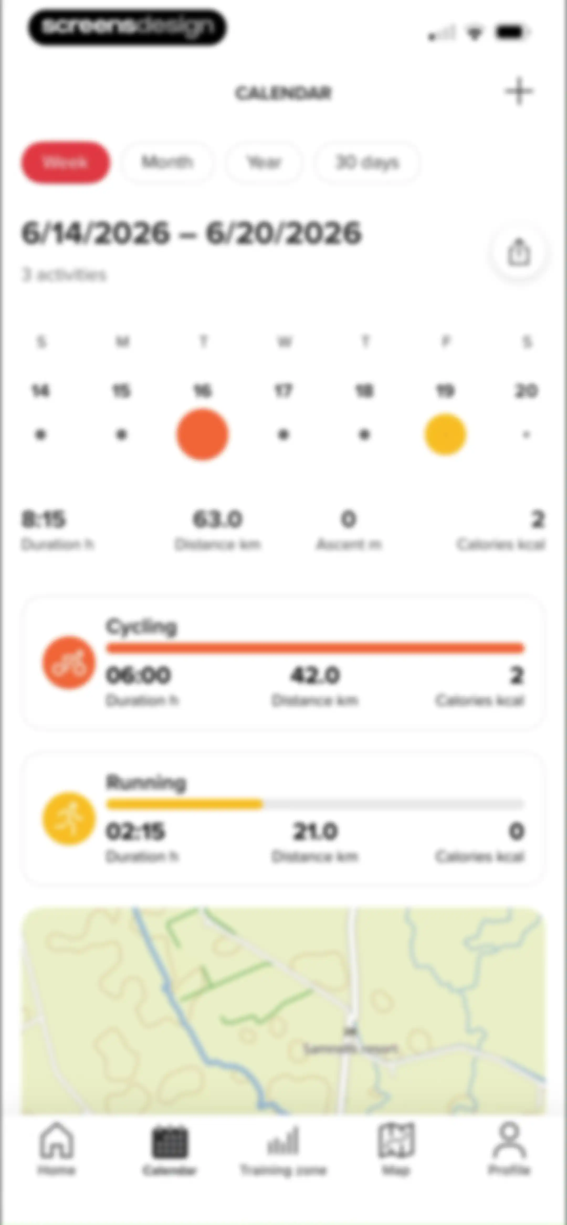 Sports Tracker: Run Bike Hike screen 159
