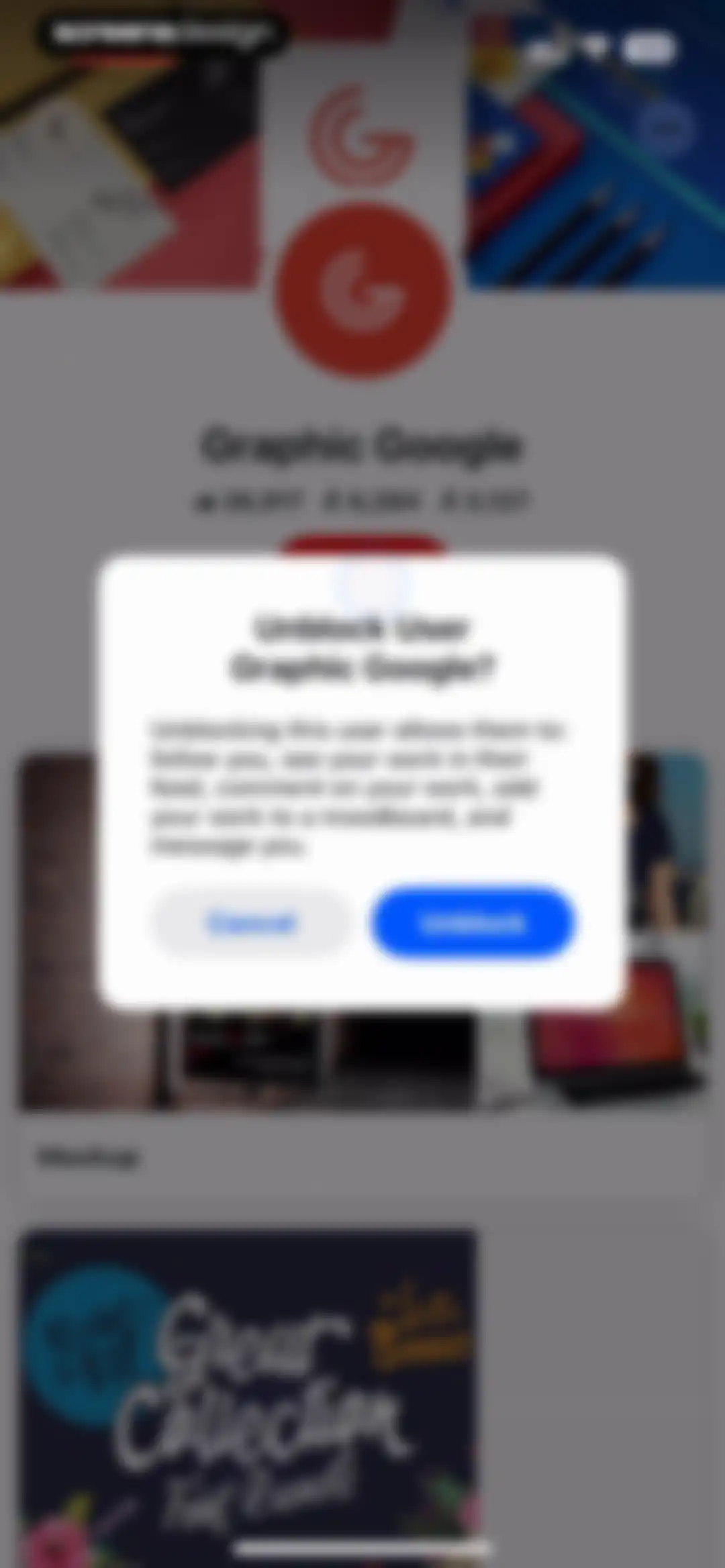 Behance – Creative Portfolios screen 40