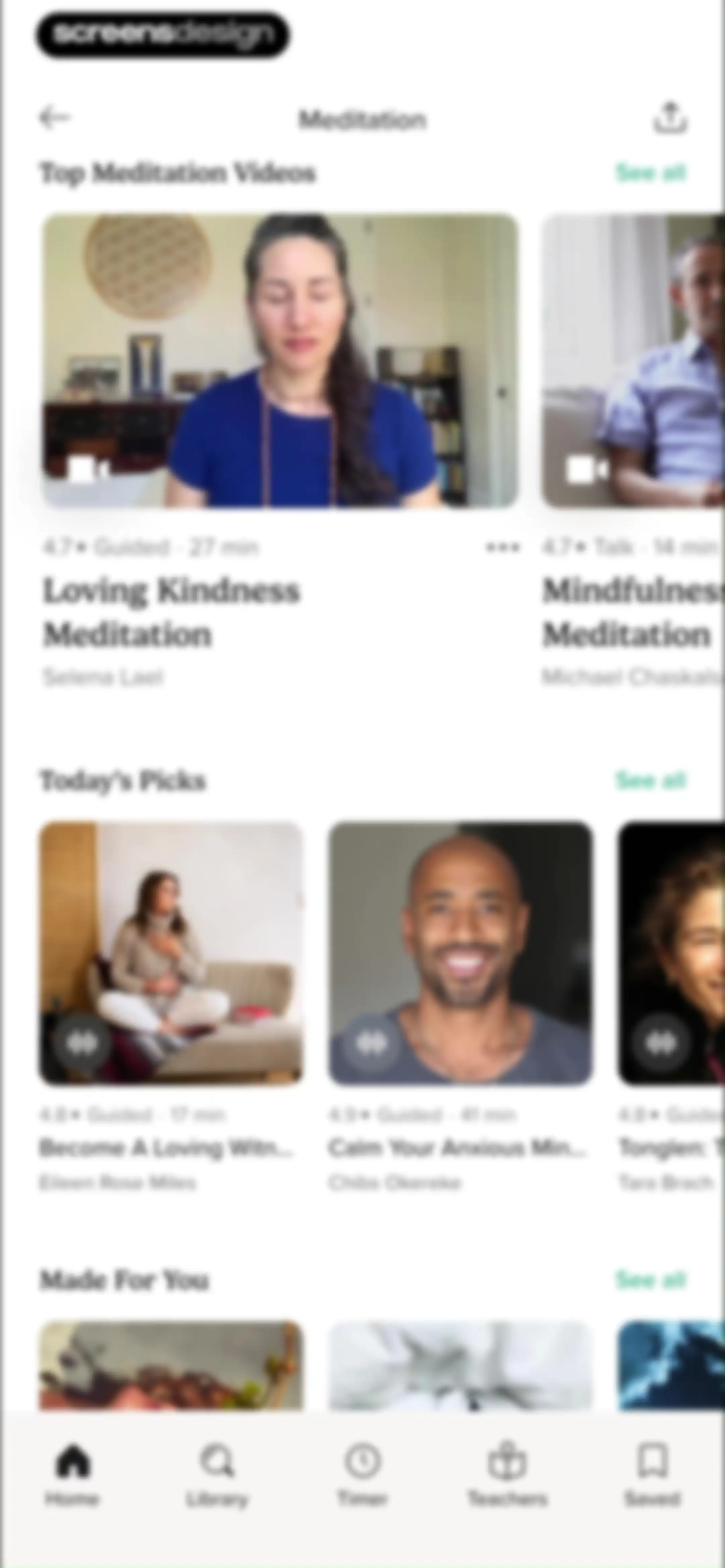 Insight Timer: Meditate, Sleep screen 123