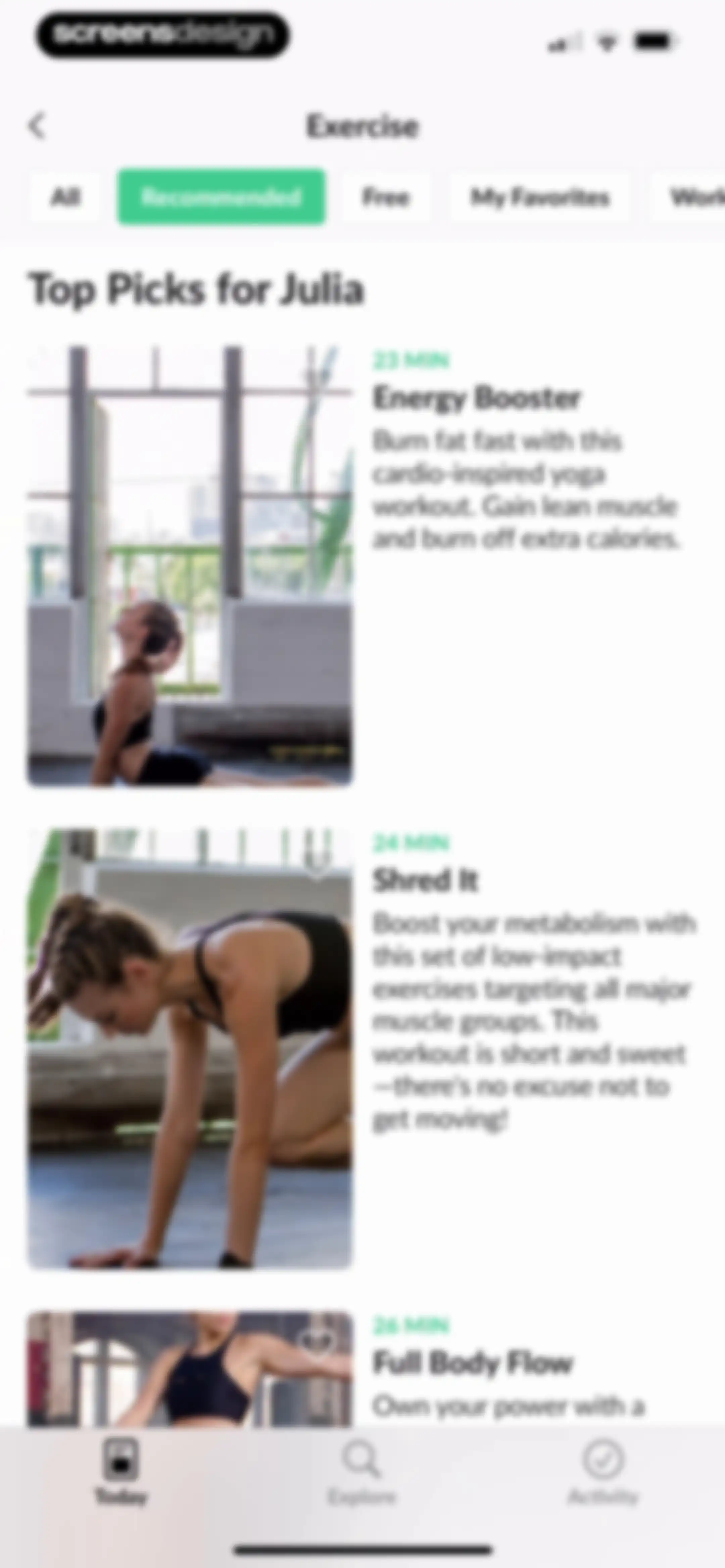 Asana Rebel: Get in Shape screen 74