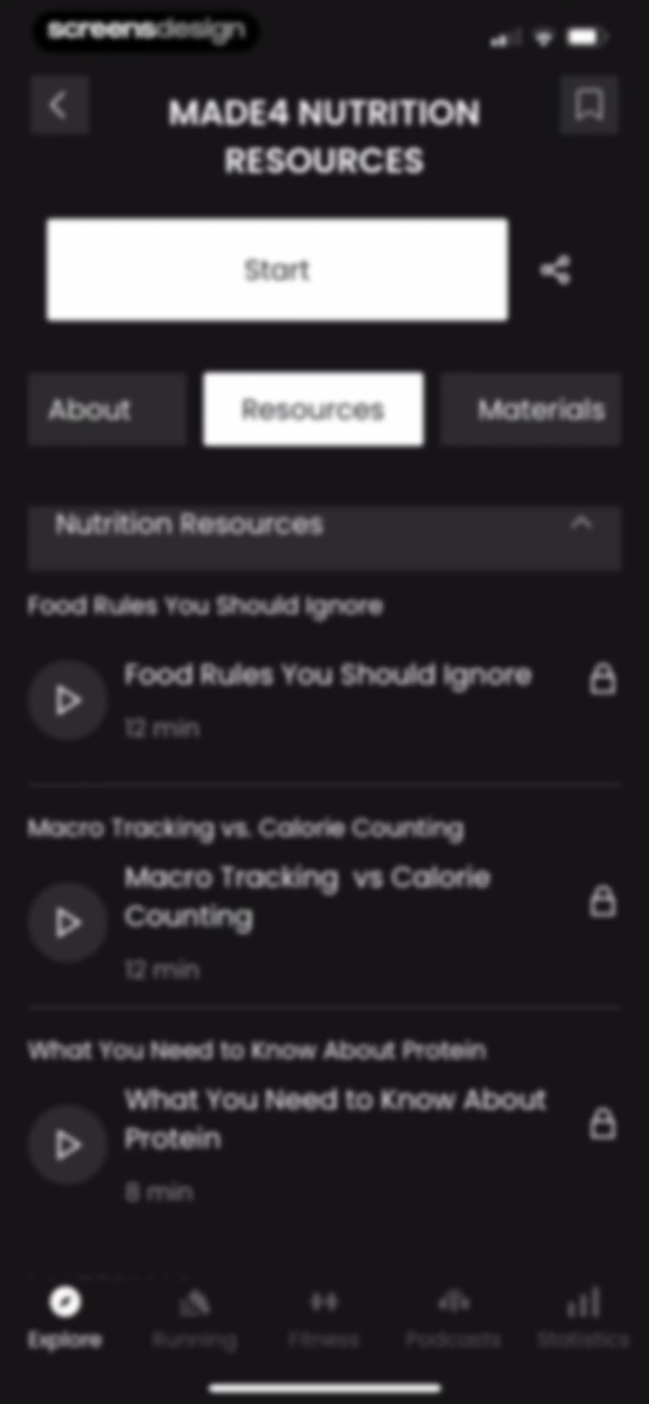 Made4 - Fitness & Running screen 58
