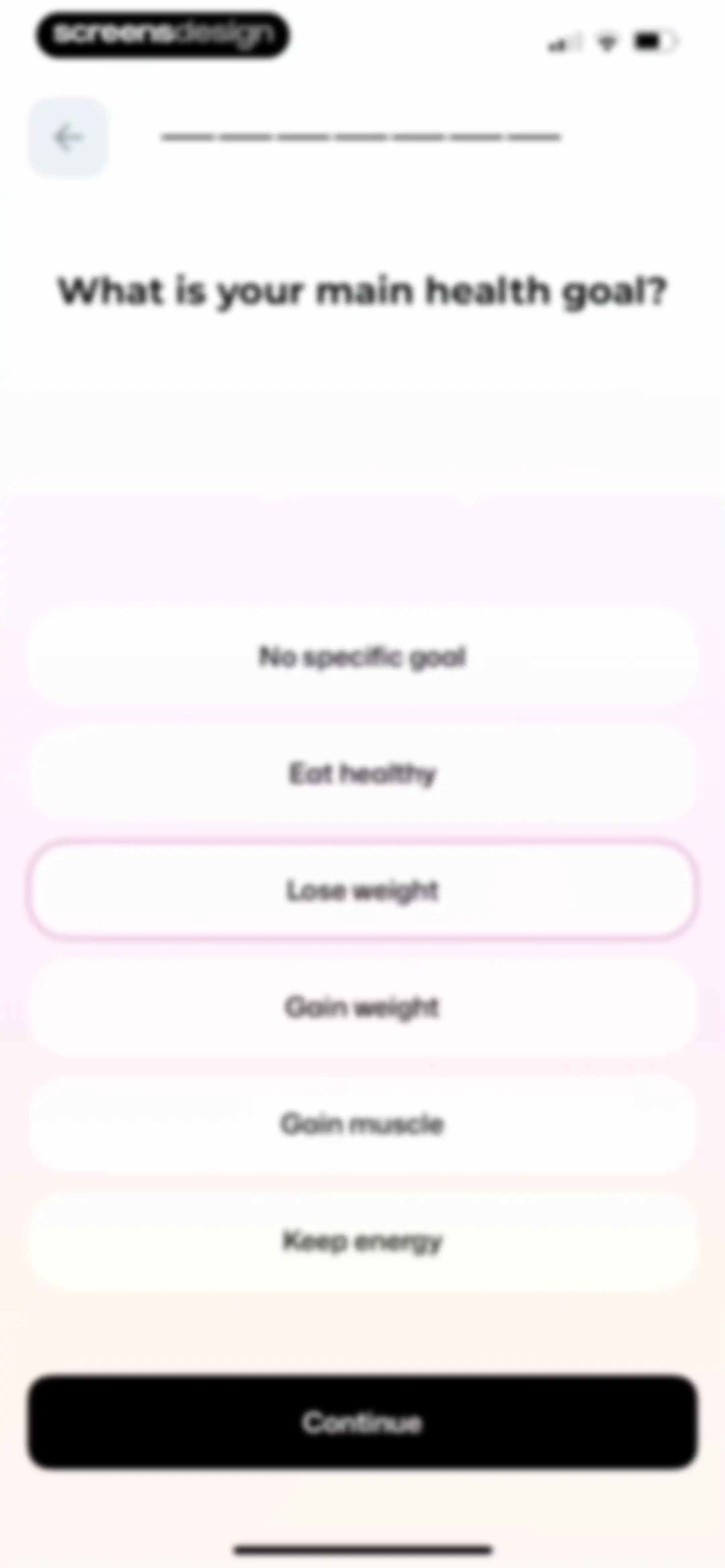 Wellance – AI Health & Balance screen 74