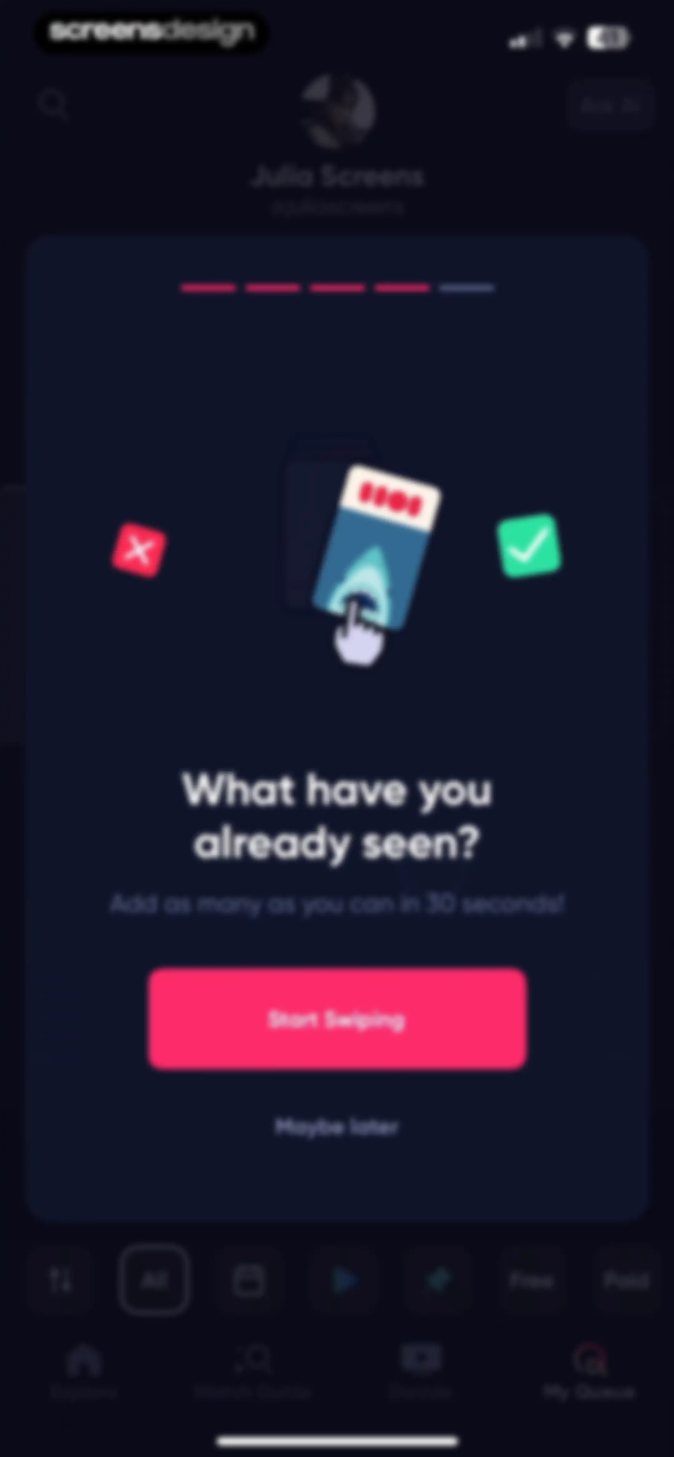 Queue - Find Movies & Shows screen 14