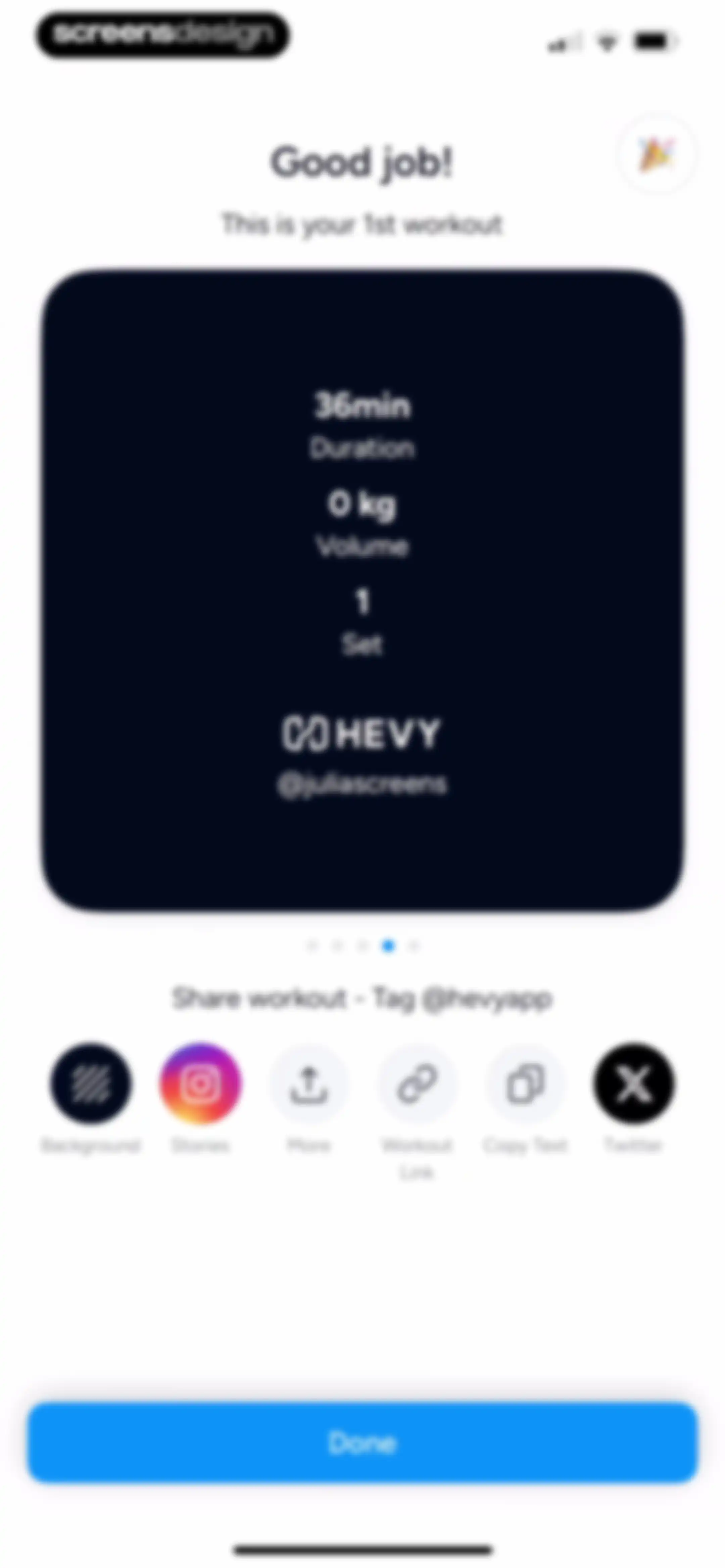 Hevy - Workout Tracker Gym Log screen 83