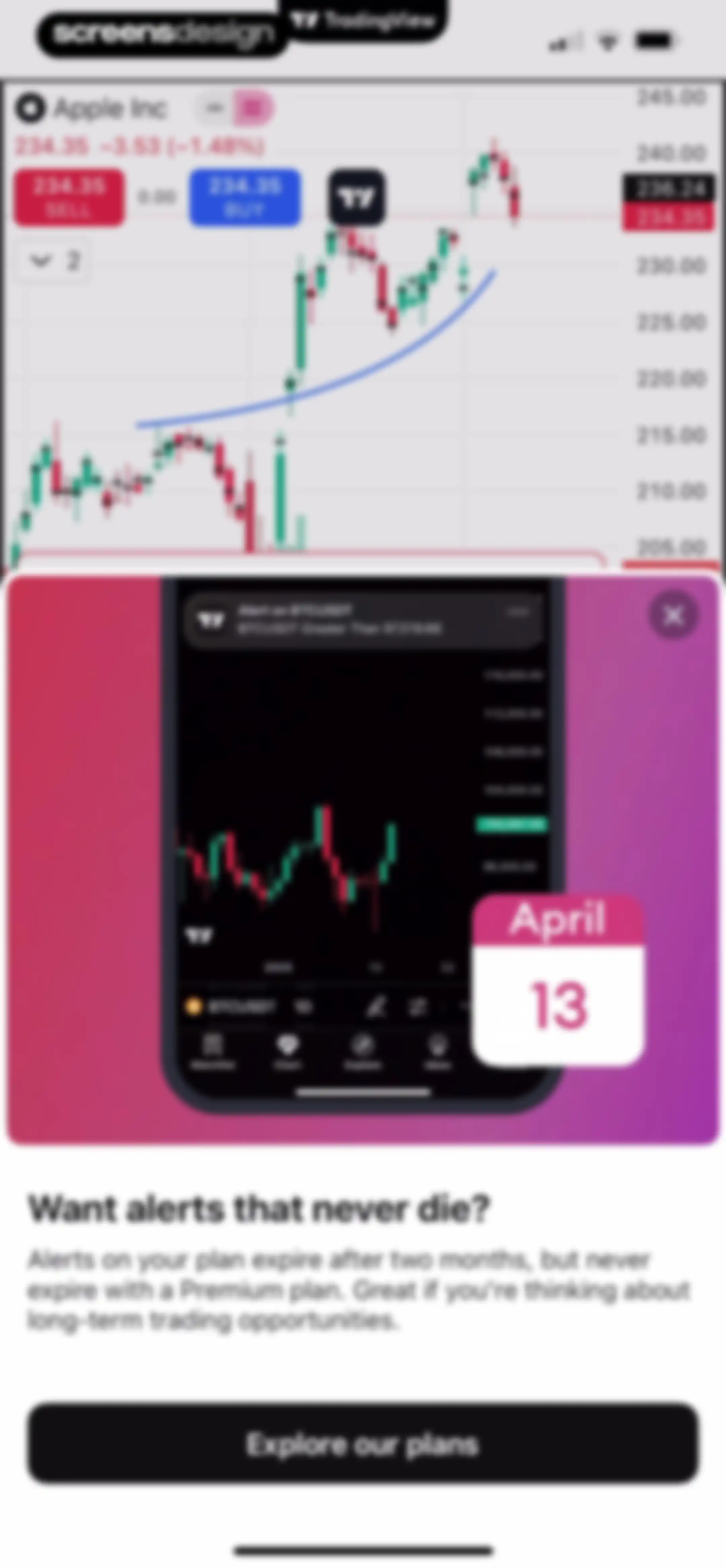 TradingView: Track All Markets screen 97