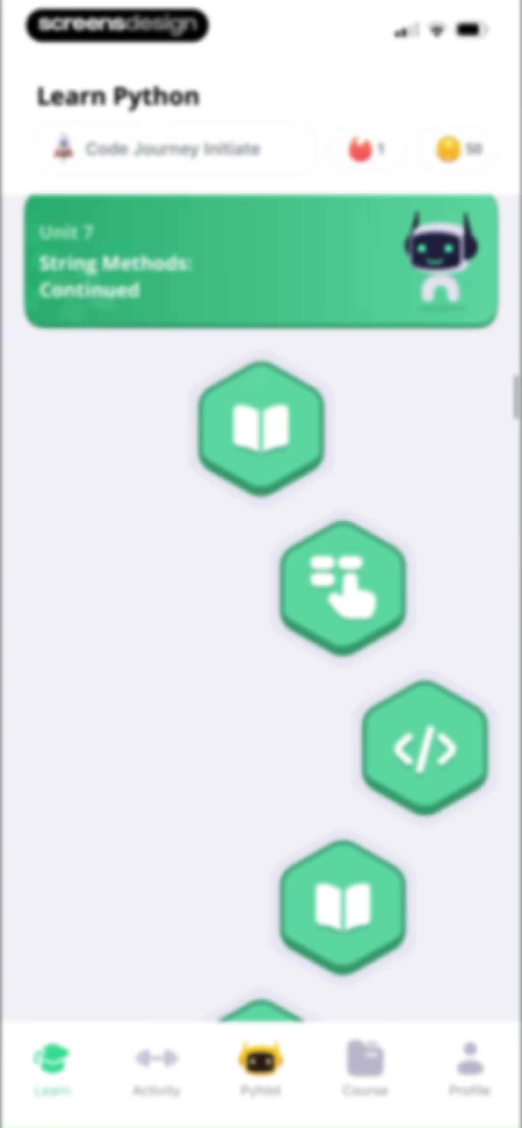 Learn Python・Coding－AI Compile screen 43