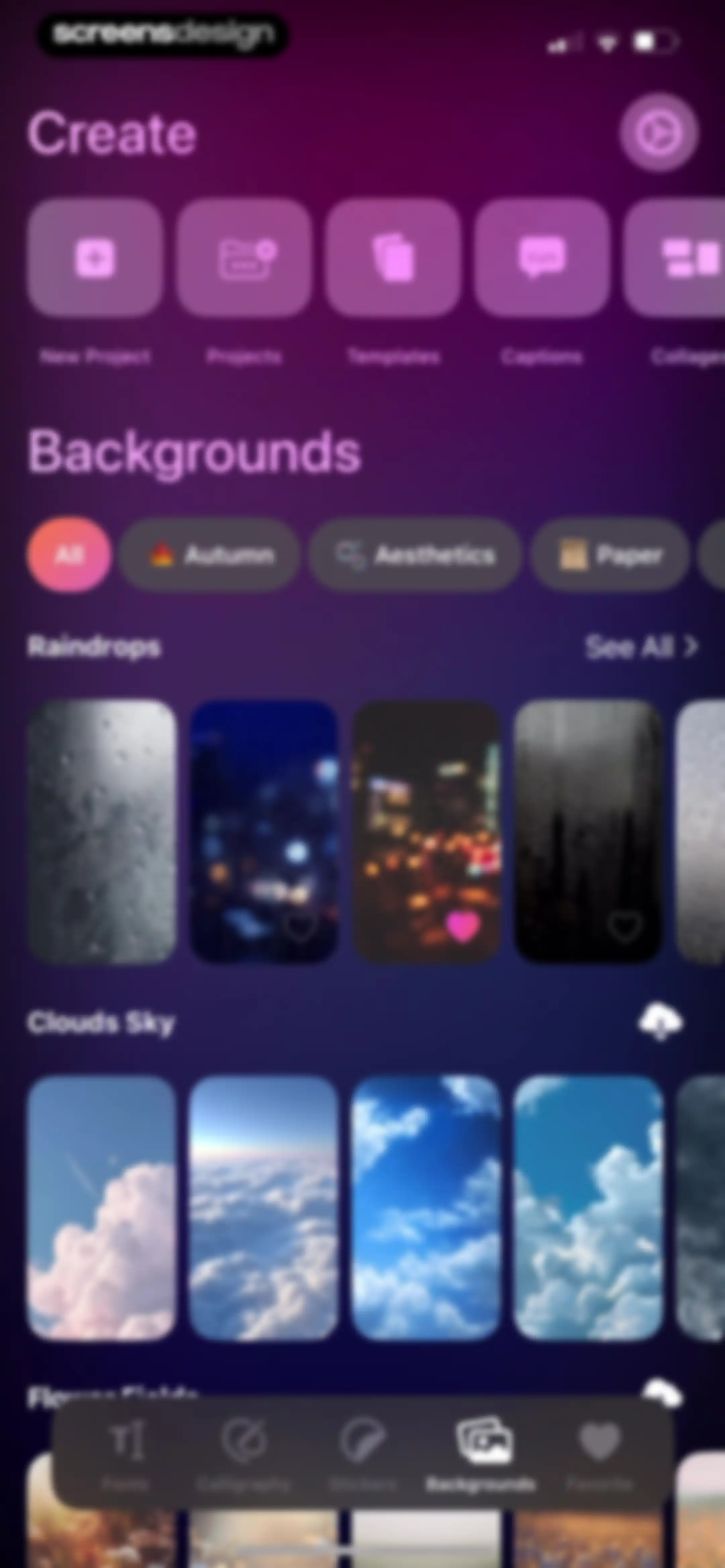 Leto: Font for Instagram Story screen 111