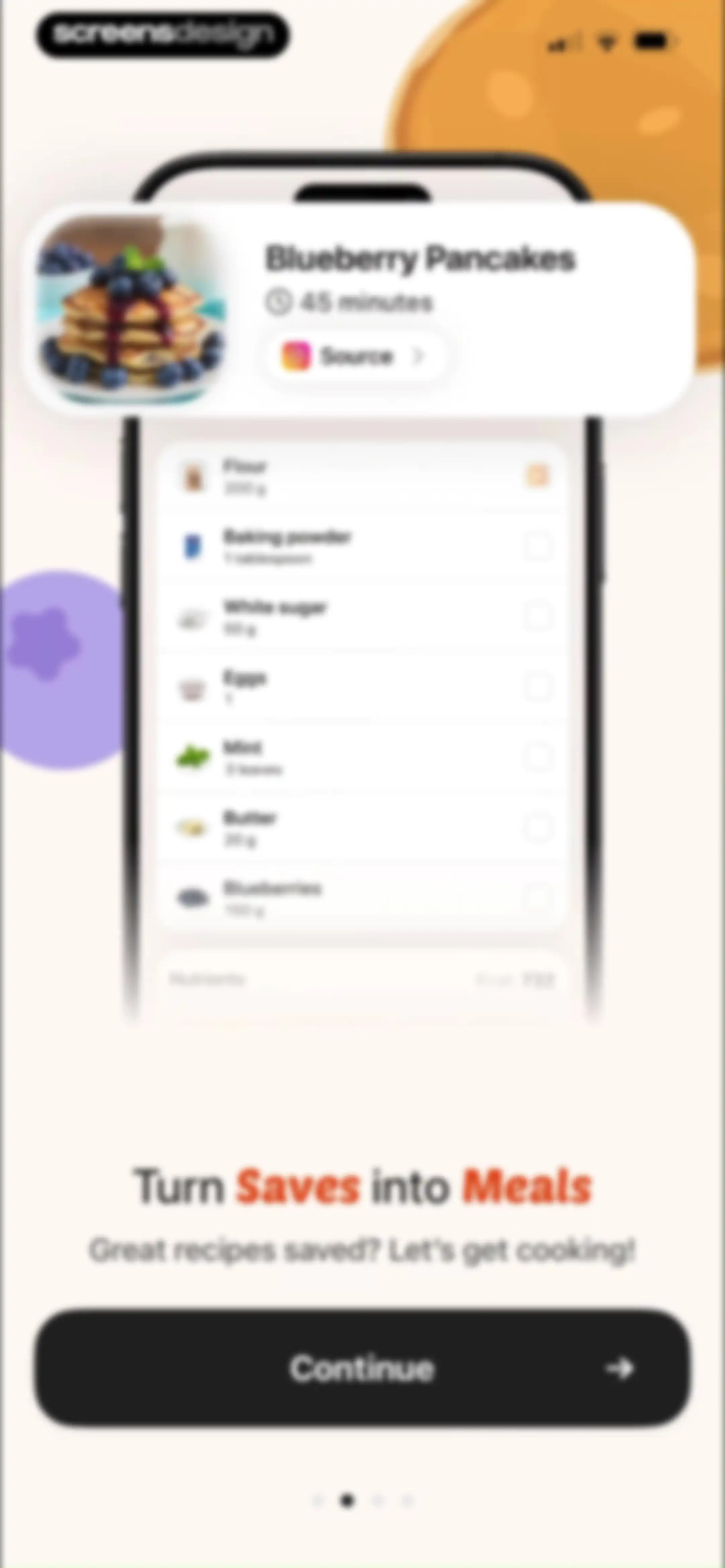 Yoomla・Recipe Keeper & Planner screen 4