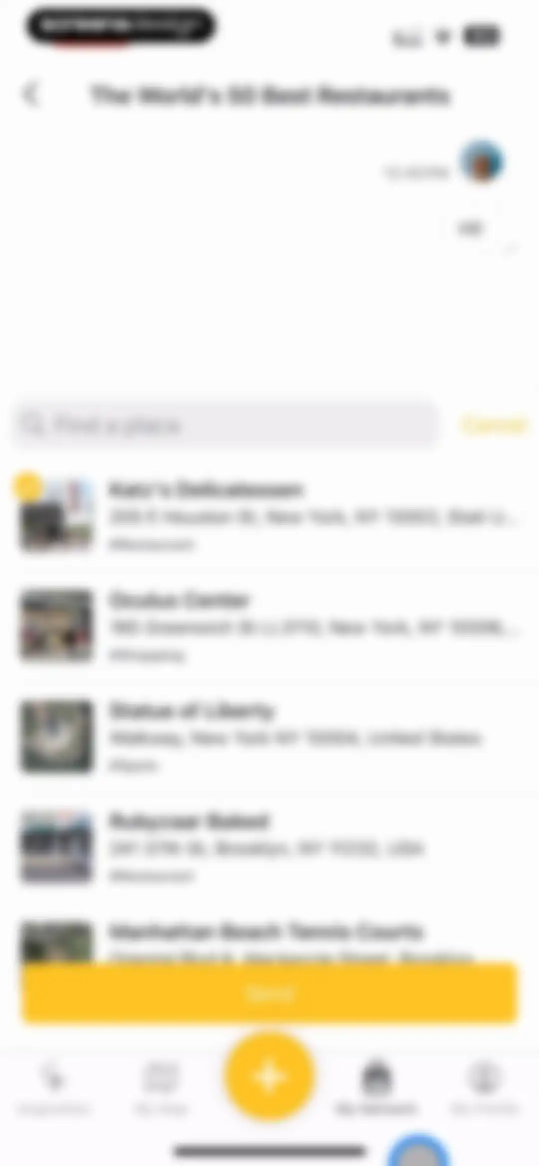 Mapstr – Save & Follow Places screen 119