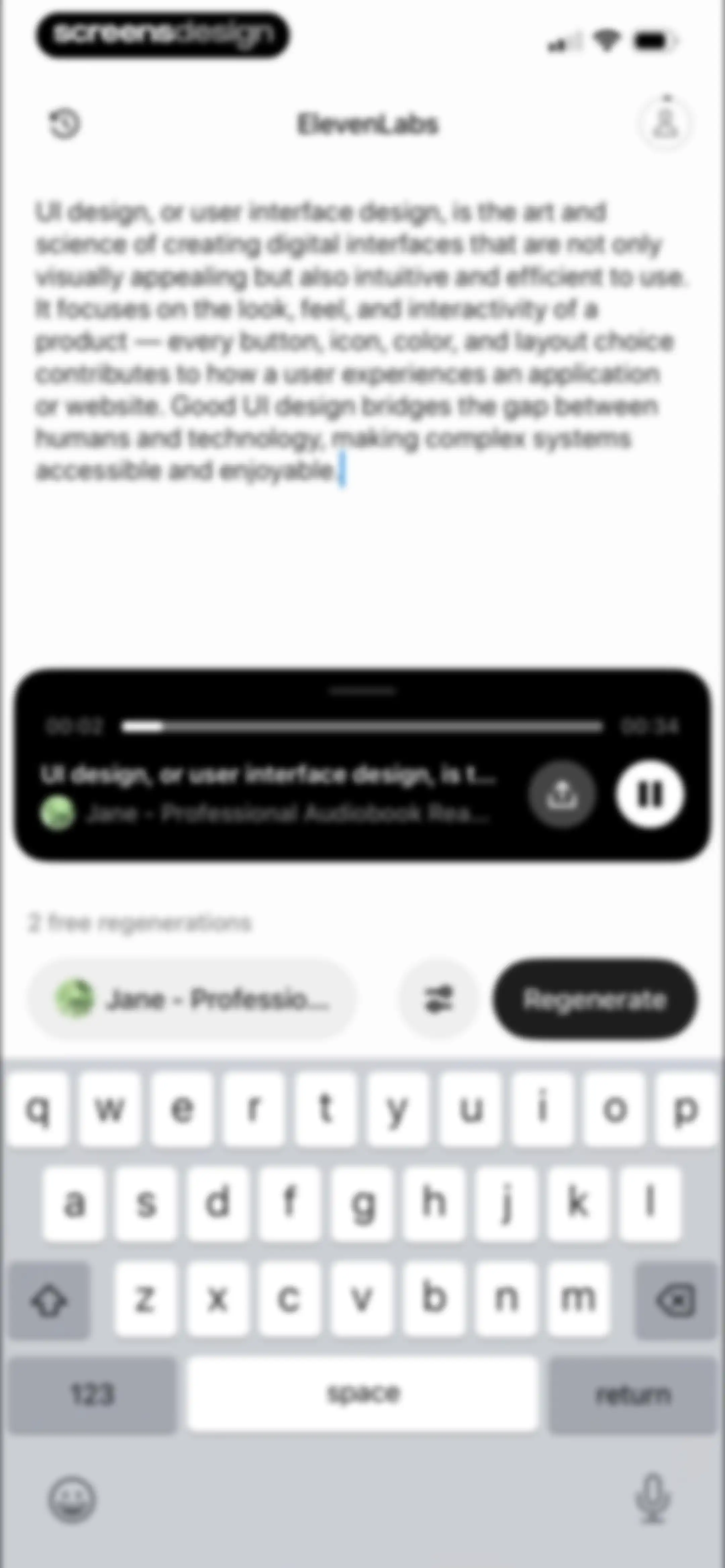 ElevenLabs: AI Voice Generator screen 43