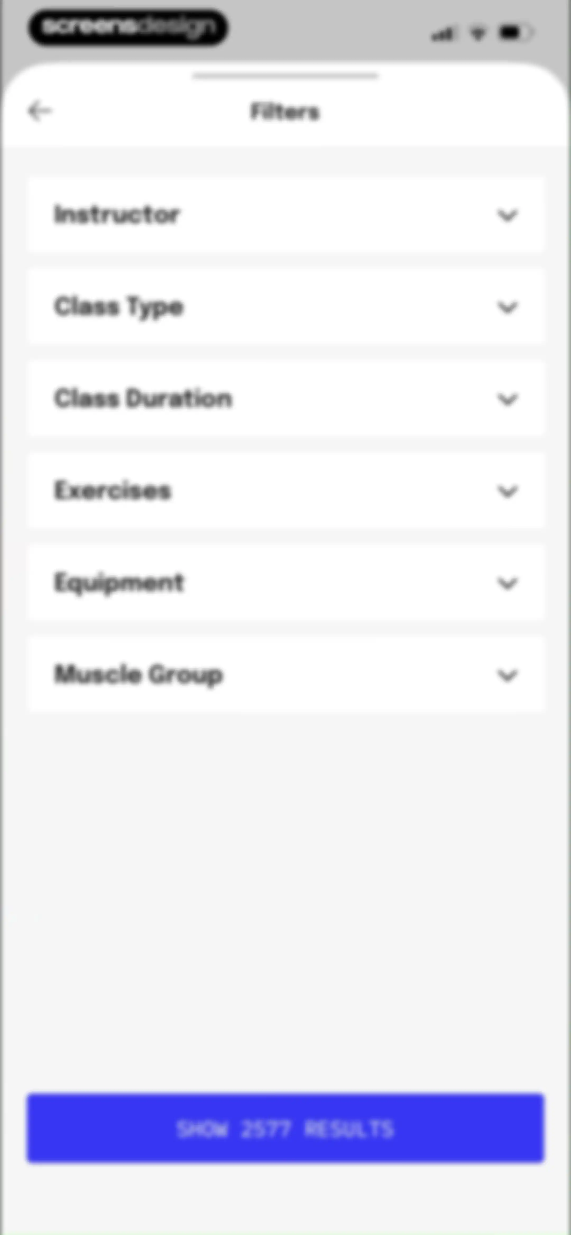Evlo Fitness screen 46