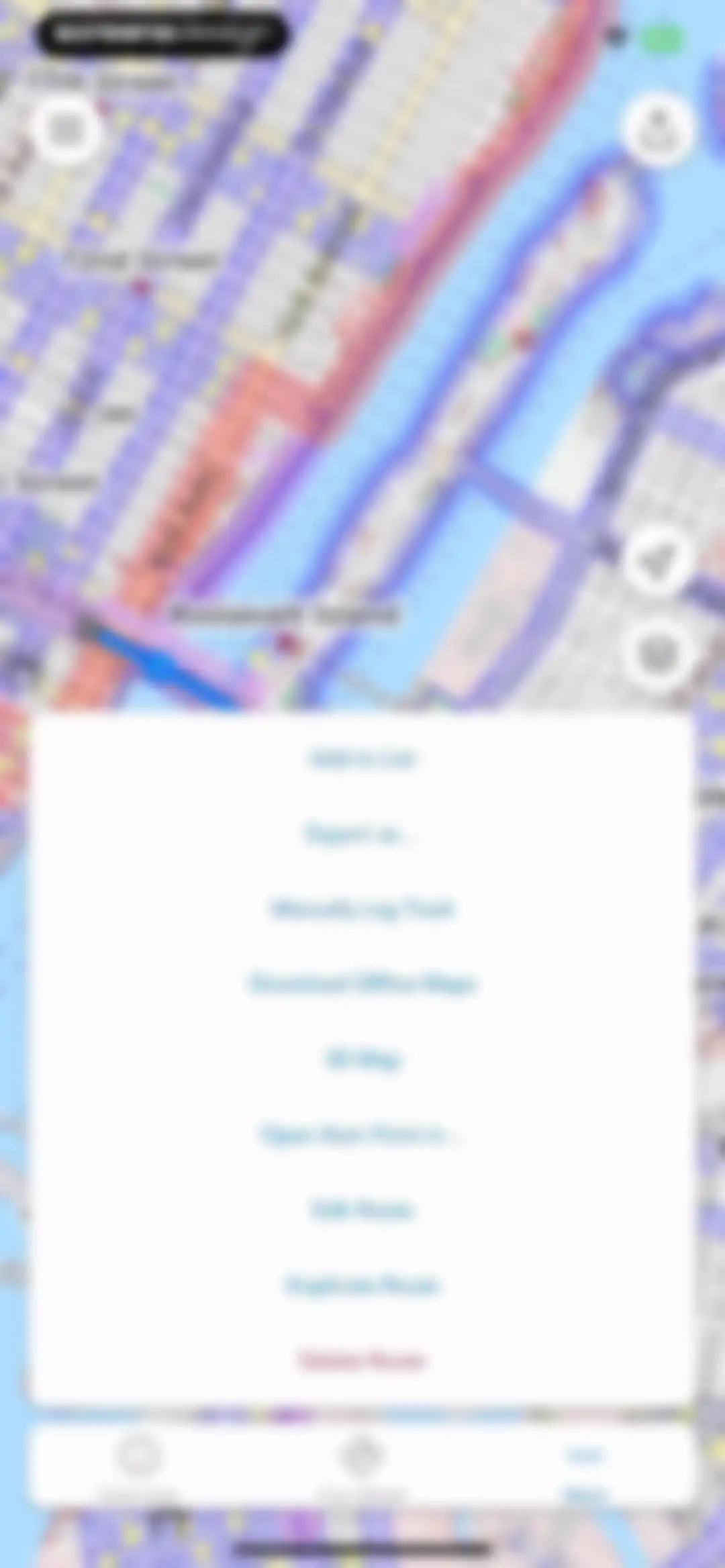 Footpath Route Planner screen 63