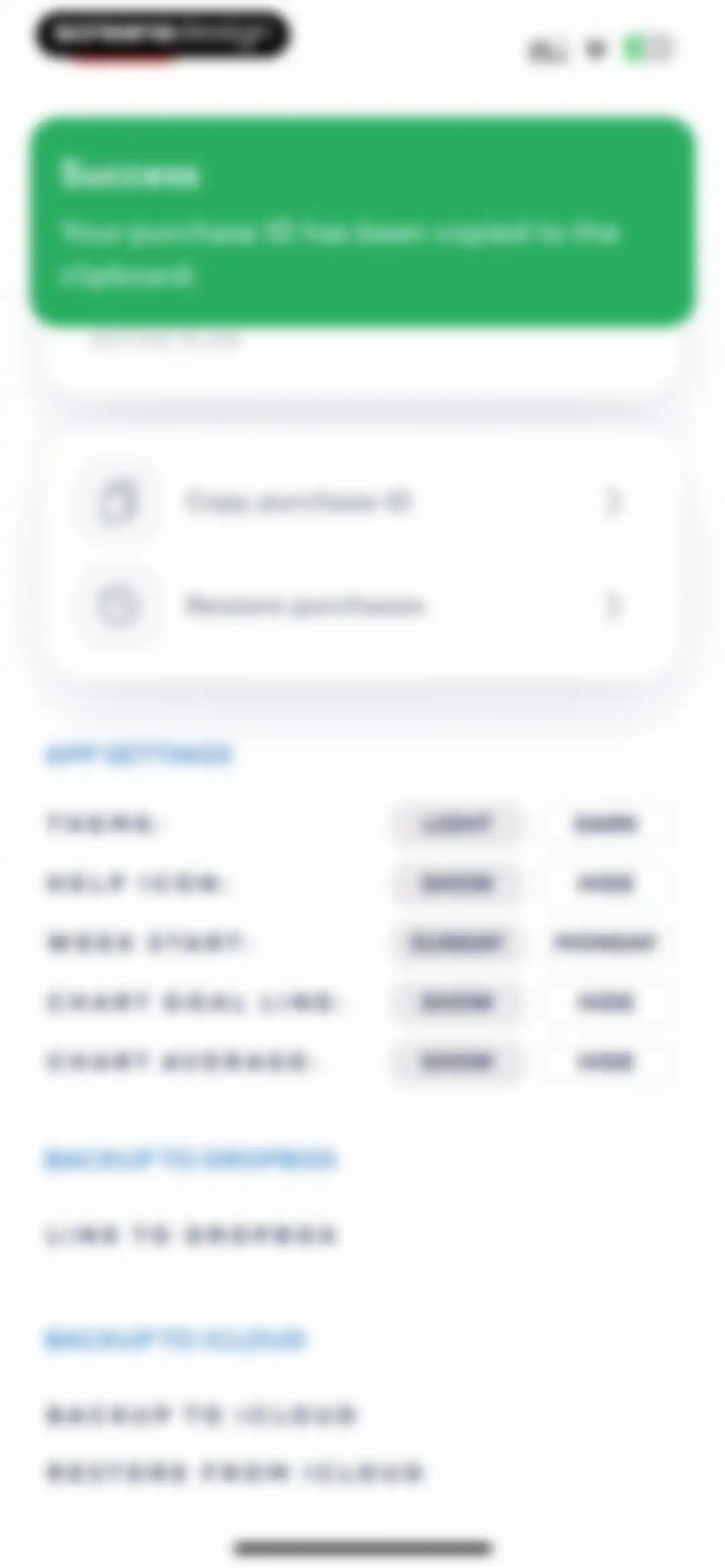Tally: The Anything Tracker screen 57