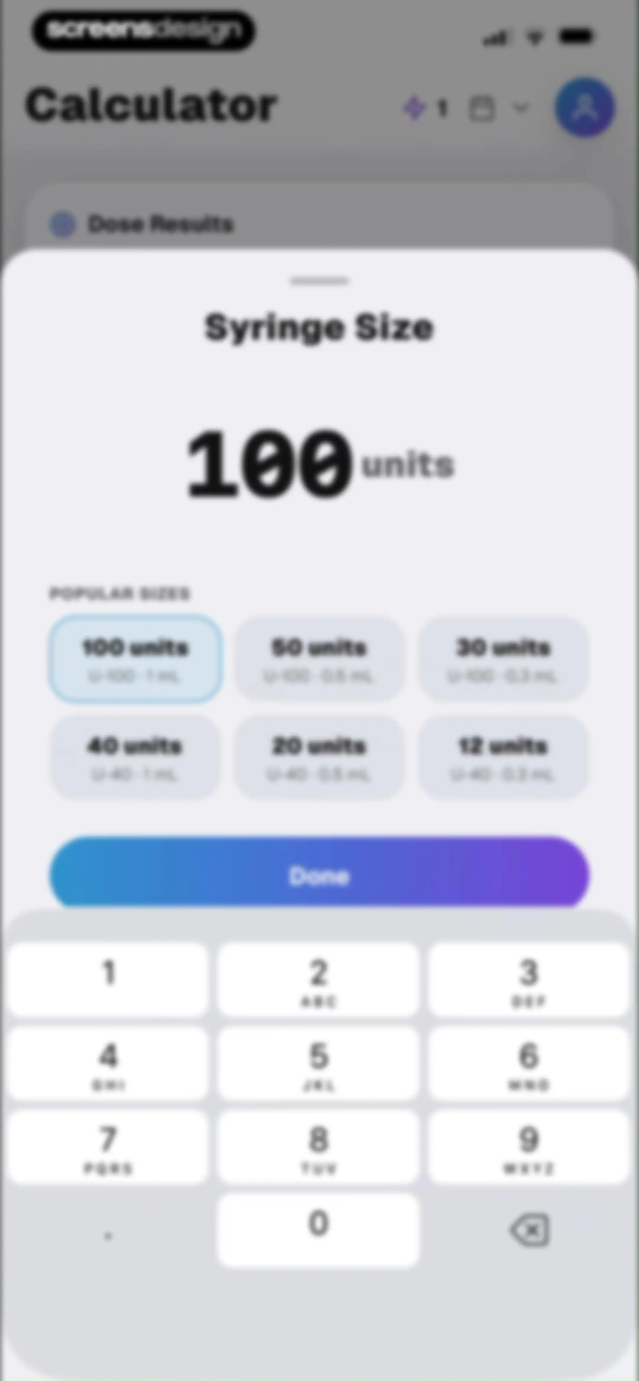 Pep AI: Peptide GLP-1 Tracker screen 96