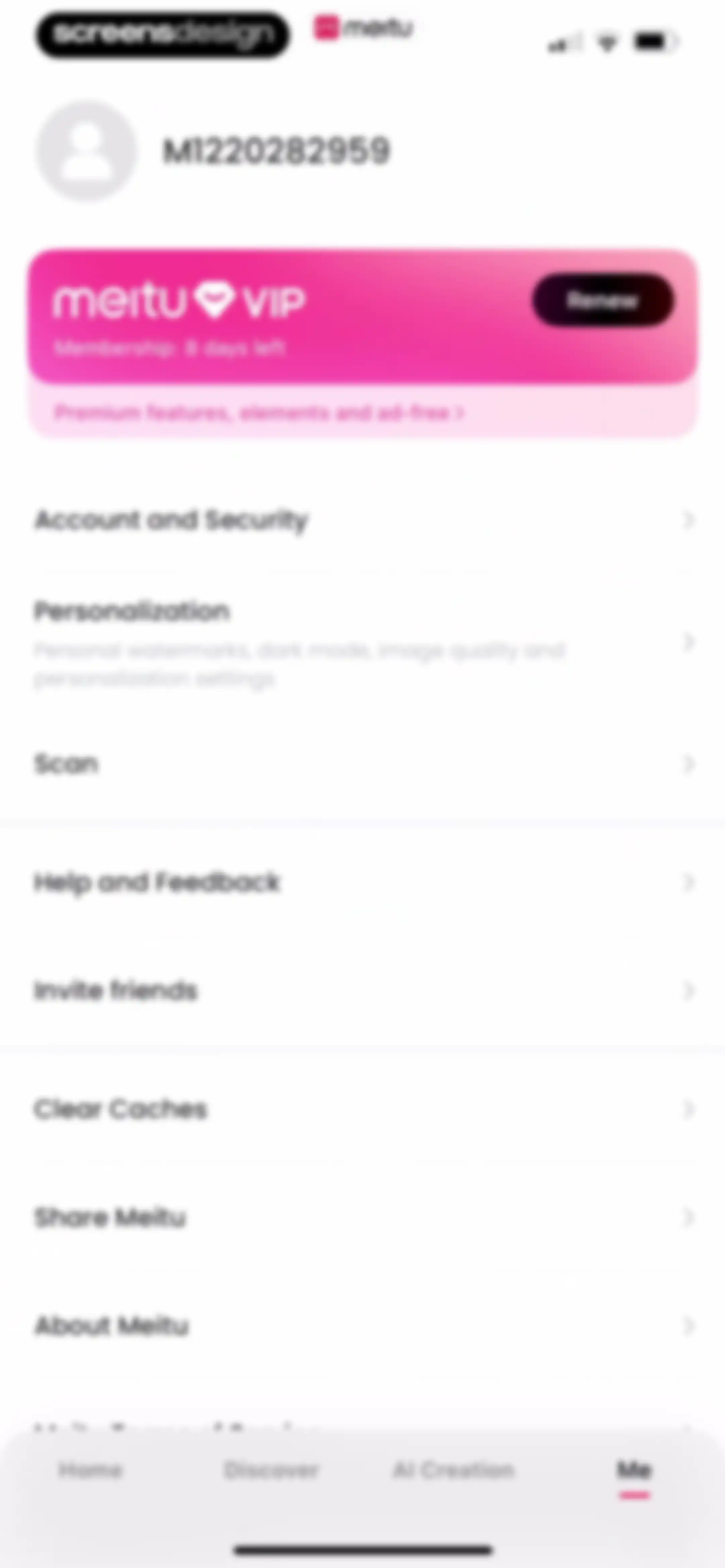 Meitu AI Photo & Video Editor screen 185