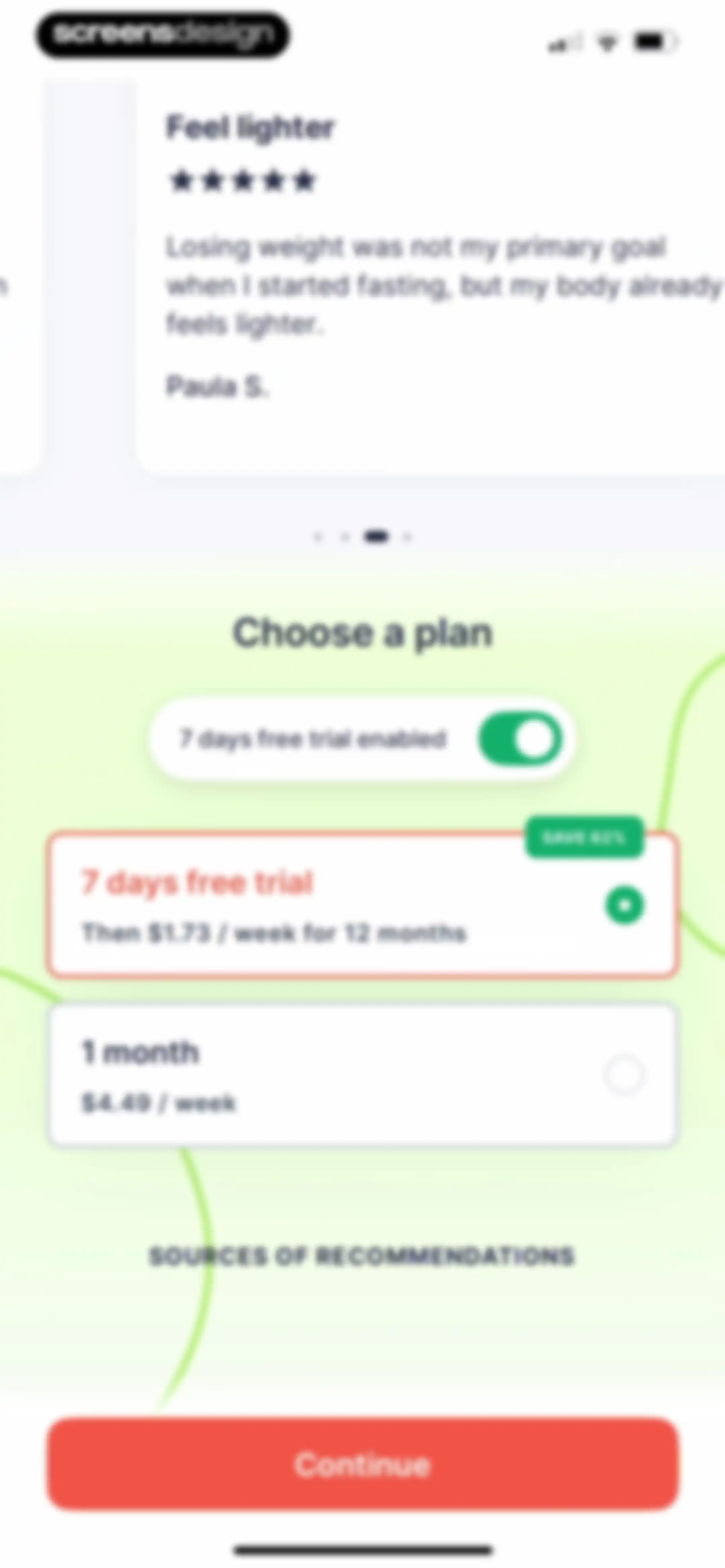 Kompanion: Weight Loss Plan screen 234