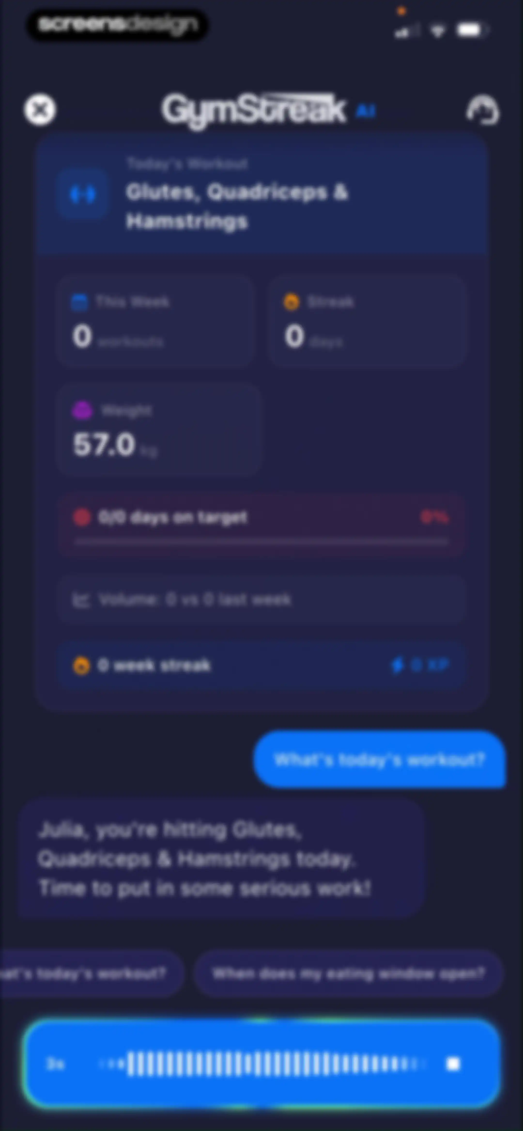GymStreak: AI Personal Trainer screen 115