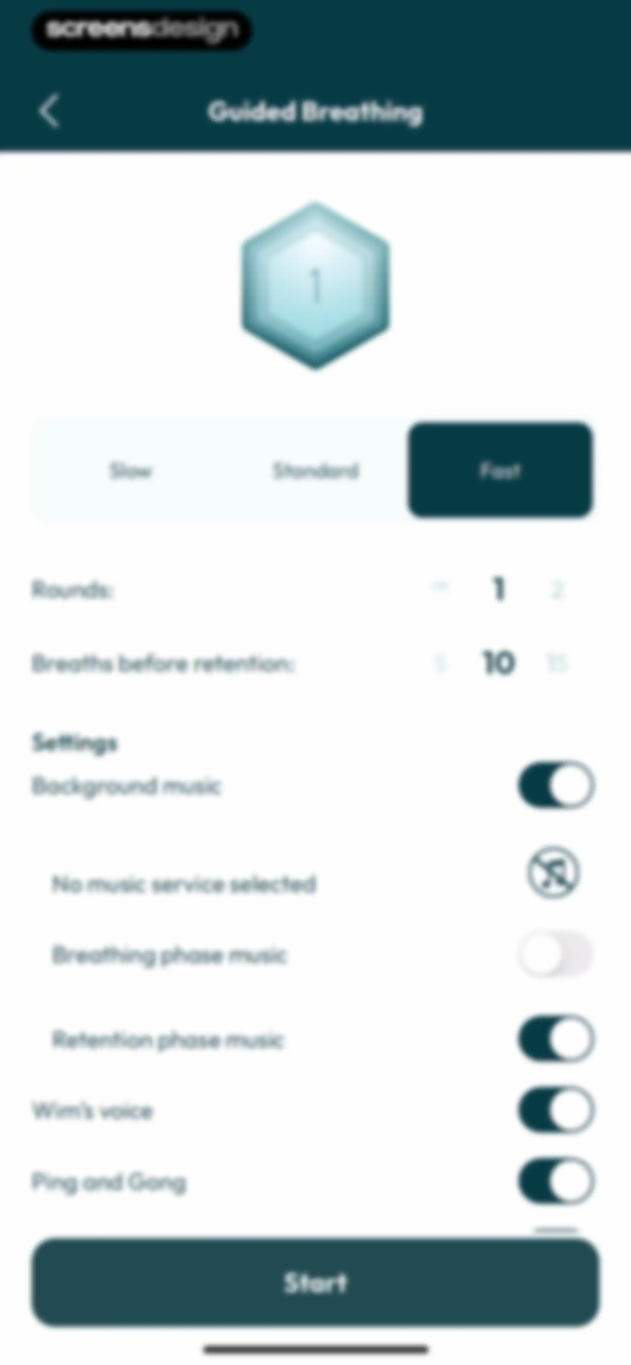 Wim Hof Method: Breathwork screen 109