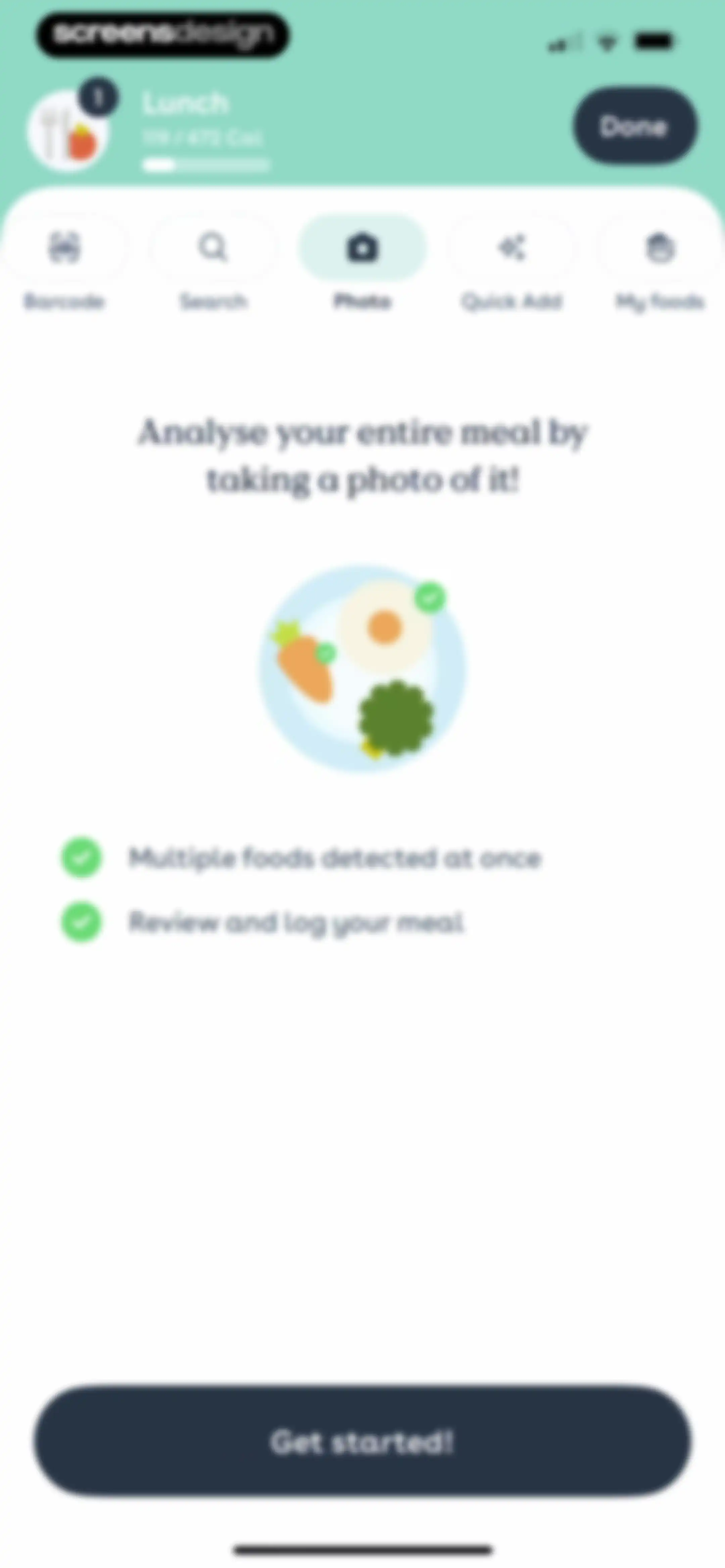 Foodvisor - AI Calorie Counter screen 148