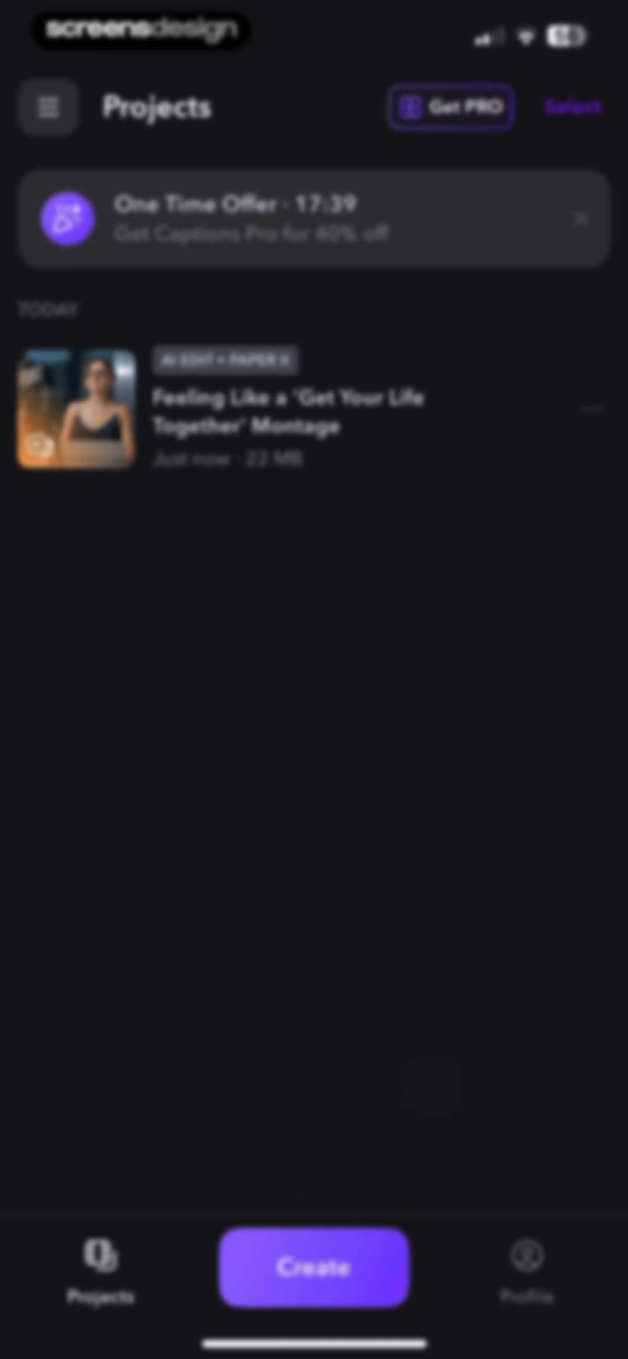 Captions: AI Edits Your Video screen 76