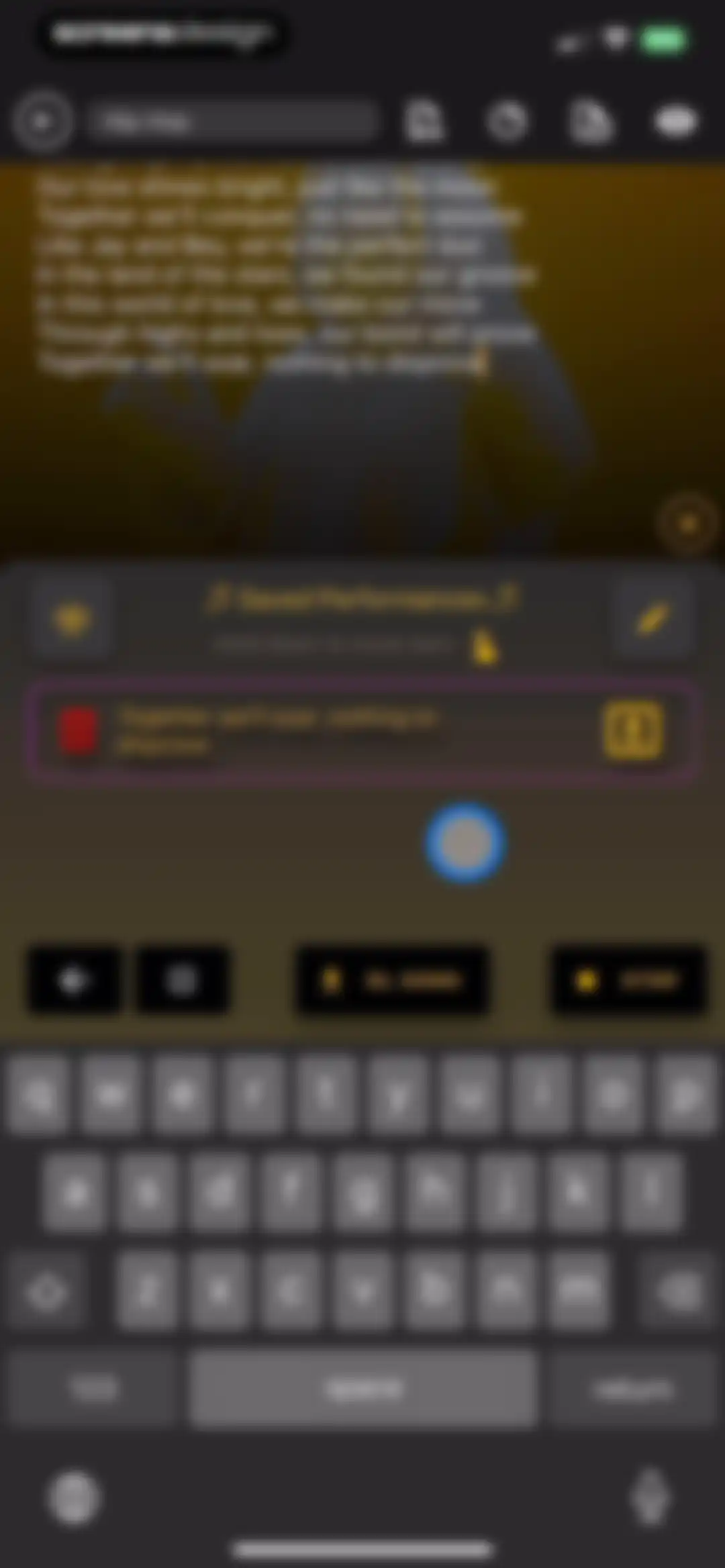 GhostWriter AI Lyrics screen 28