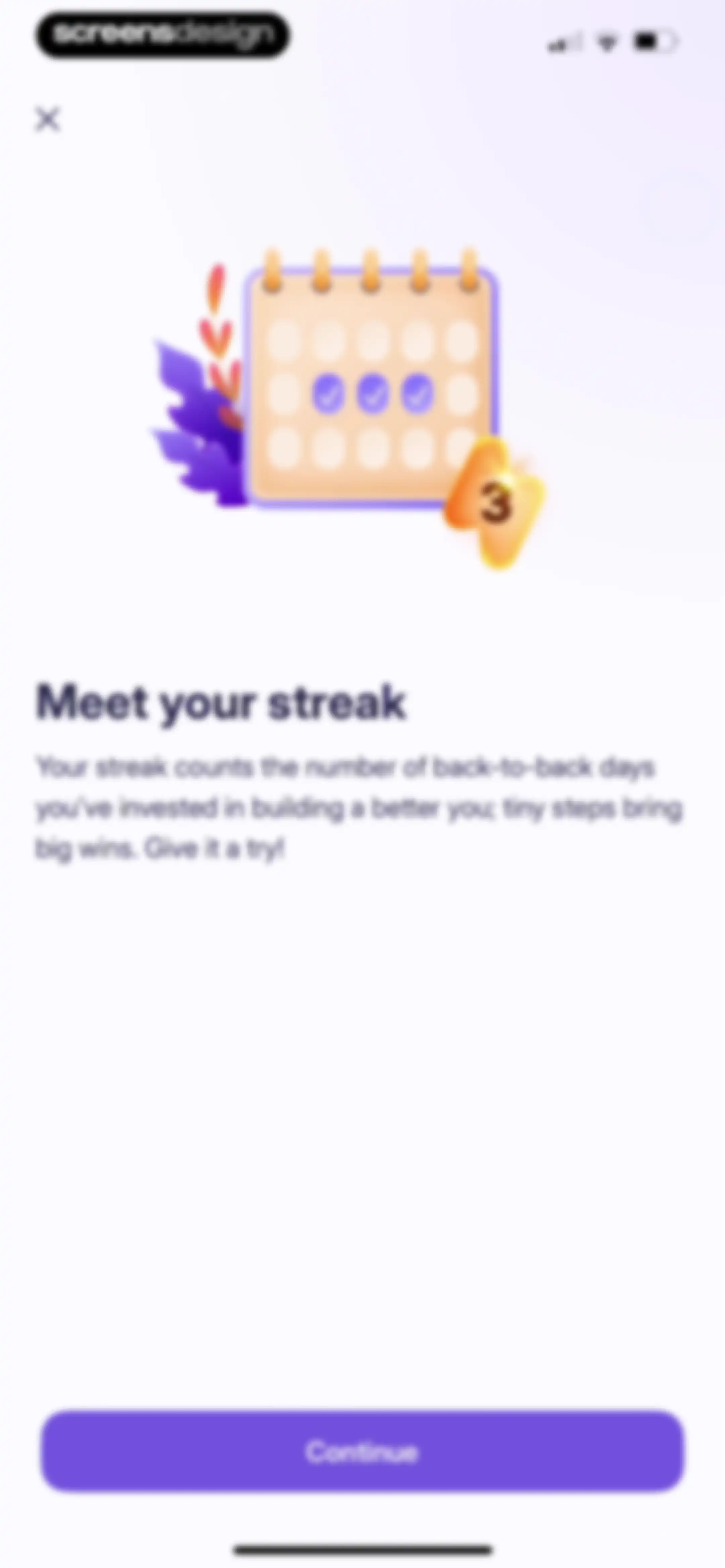 Liven: Discover yourself screen 89